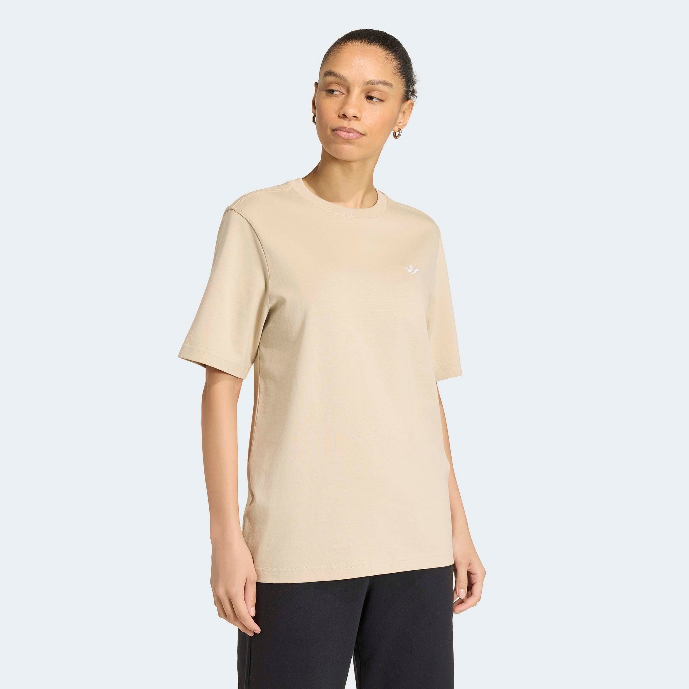 adidas Originals T-Shirt »ESSENTIALS, LOCKER GESCHNITTEN« für Erwachsene, mit sportlichem Stil, Kurzarmdesign, ohne Verschluss
