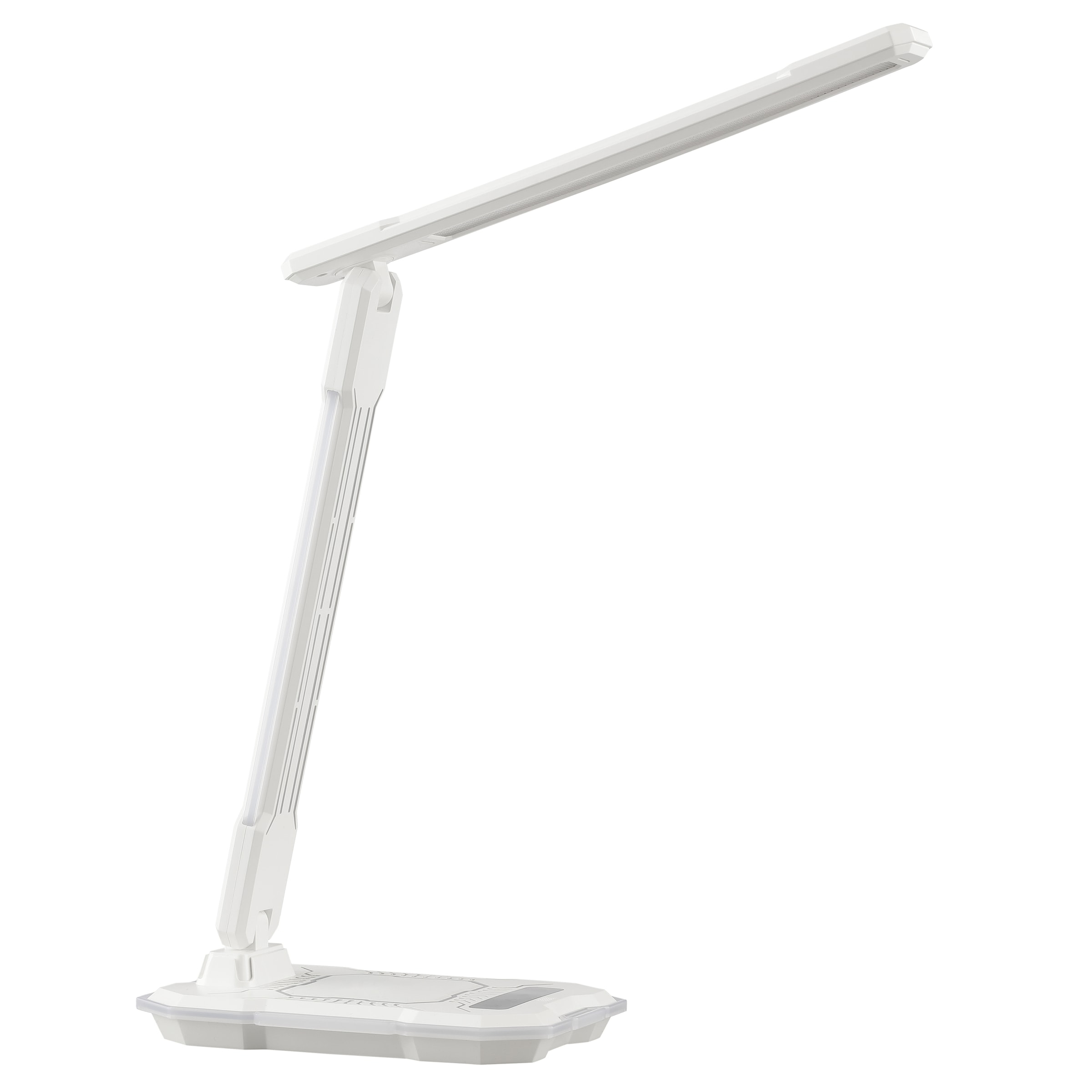 Brilliant LED Schreibtischlampe »Cyberglow« LED-Modul 1 Stk. warmweiß - kaltweiß 720 lm, 3000-5000K, RGB, Wireless Charging, 31x18 cm