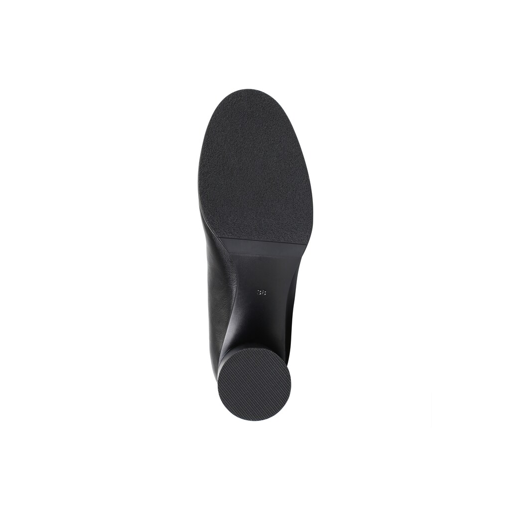 Schuhe Stiefeletten ekonika Stiefelette, aus echtem Leder schwarz Schuhe Stiefeletten ekonika Stiefelette, aus echtem Leder schwarz