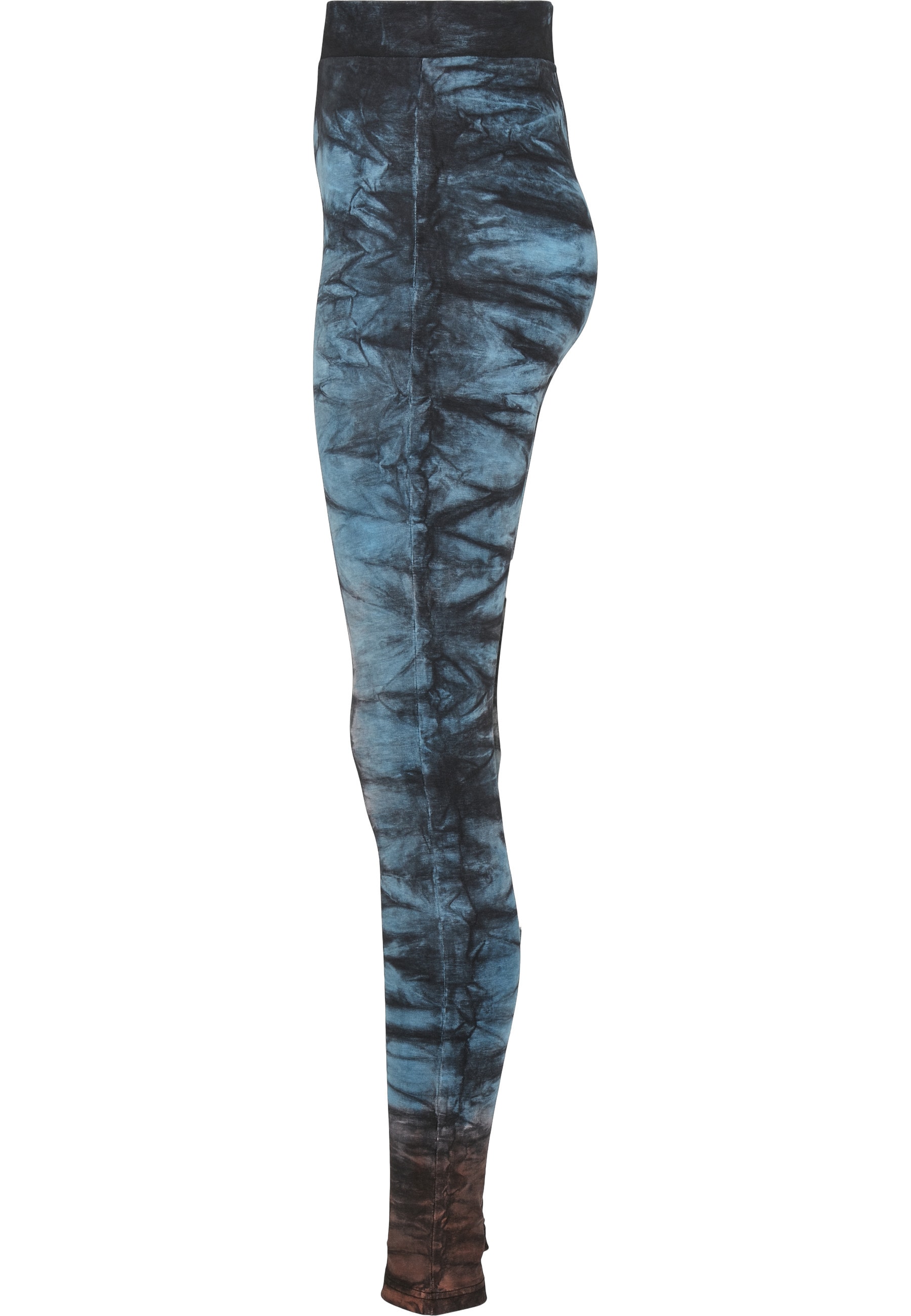 URBAN CLASSICS Leggings »Urban Classics Damen Ladies Cotton Tie Dye High Waist Leggings«
