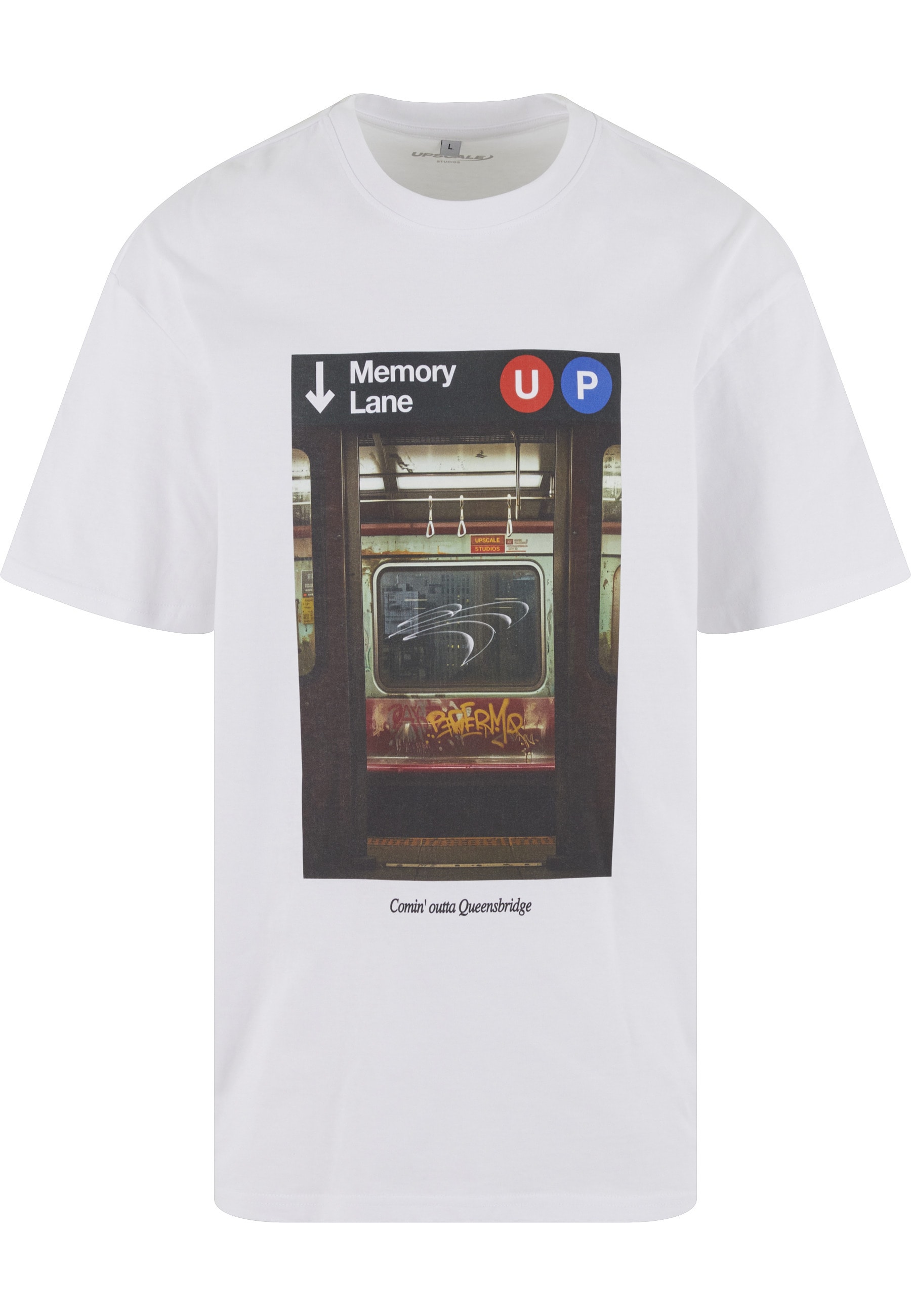 Upscale by Mister Tee T-Shirt "Upscale by Mister Tee Memory Lane Oversize Tee" 1 Stk.