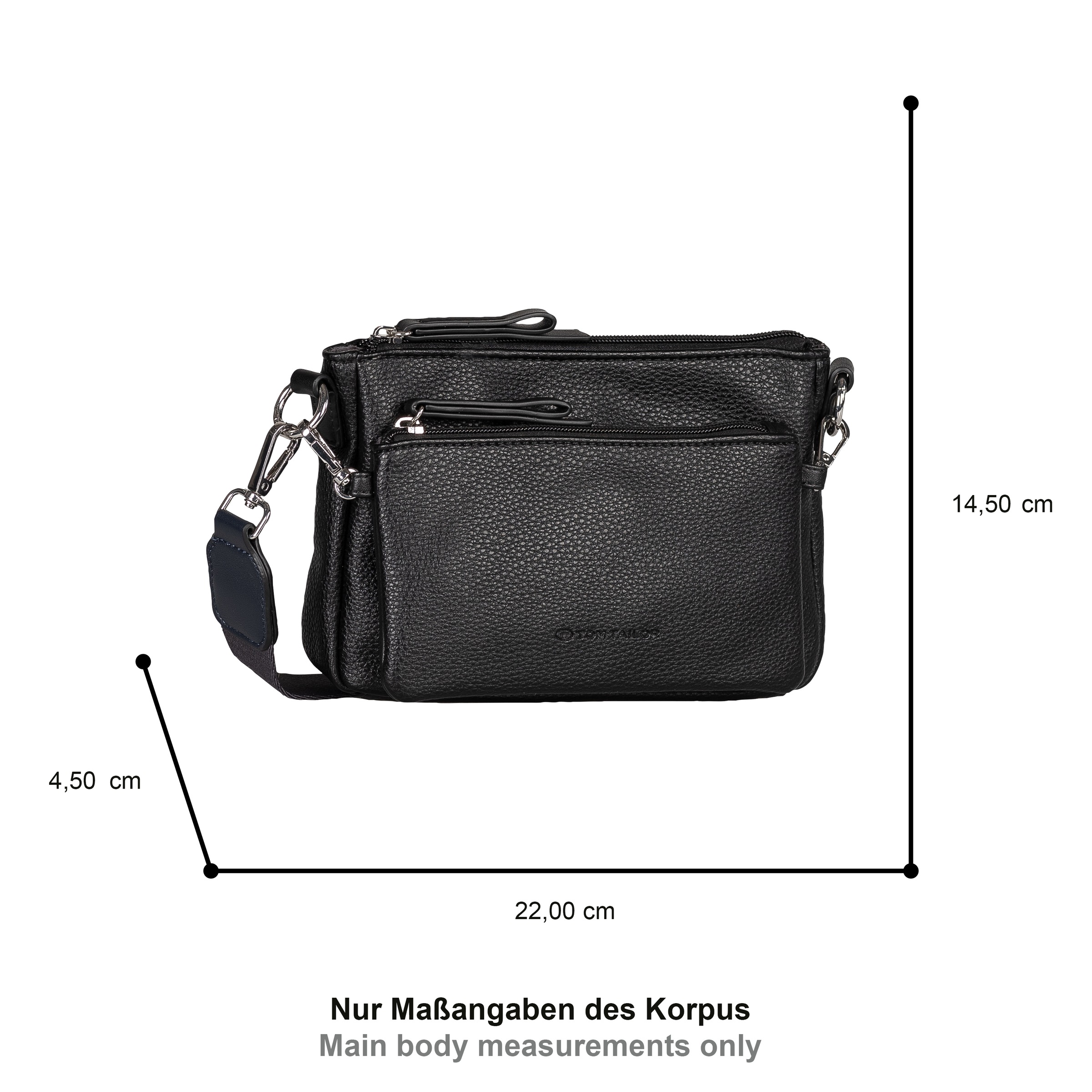TOM TAILOR Umhängetasche "Jamila" Damen Schultertasche mit moderner 2-in-1 günstig online kaufen