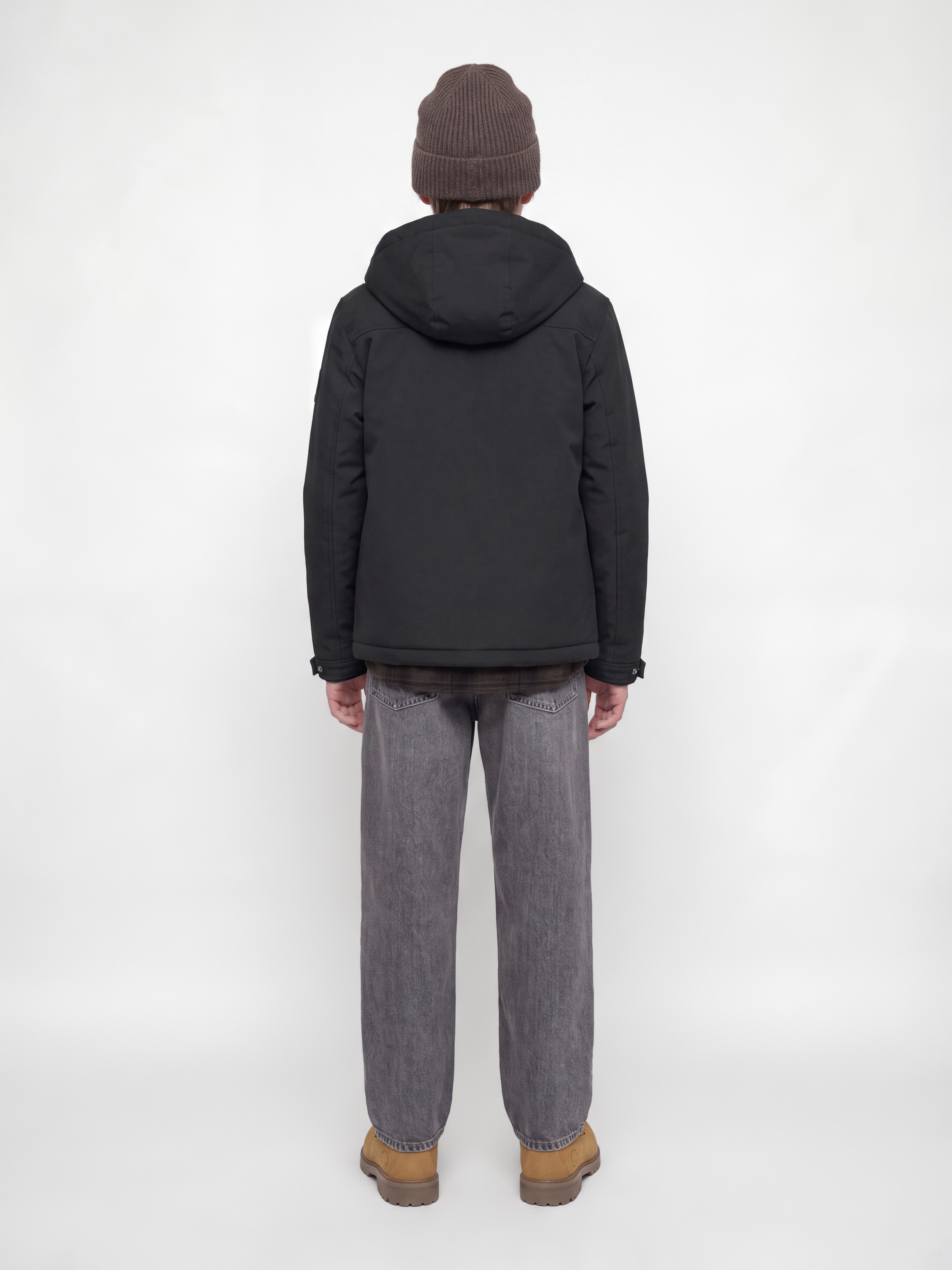 Jack & Jones Junior Parka »JJEWOLF PARKA JACKET SN JNR« mit Kapuze Kunstfaser, normal geschnitten