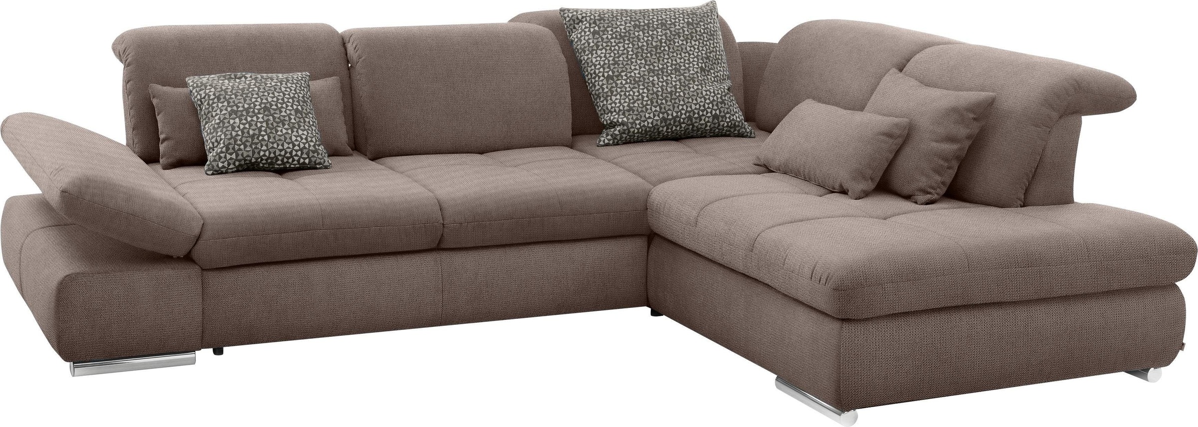 set one by Musterring Ecksofa "SO 4100 mit komfortablen Federkern und Kopft günstig online kaufen