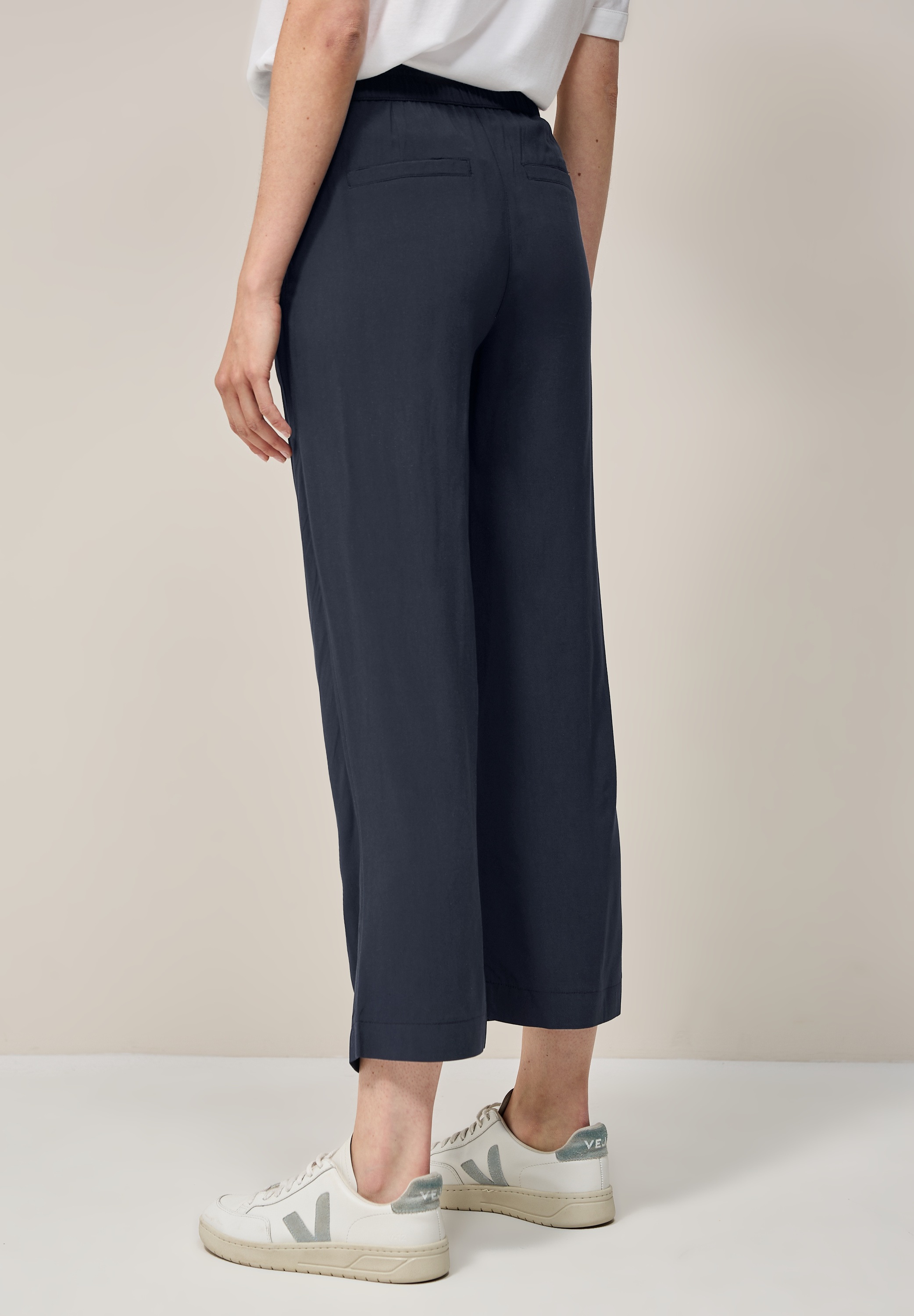 Cecil Stoffhose "Style Neele", Sommerhose mit elastischem Bund mit Tunnelzu günstig online kaufen