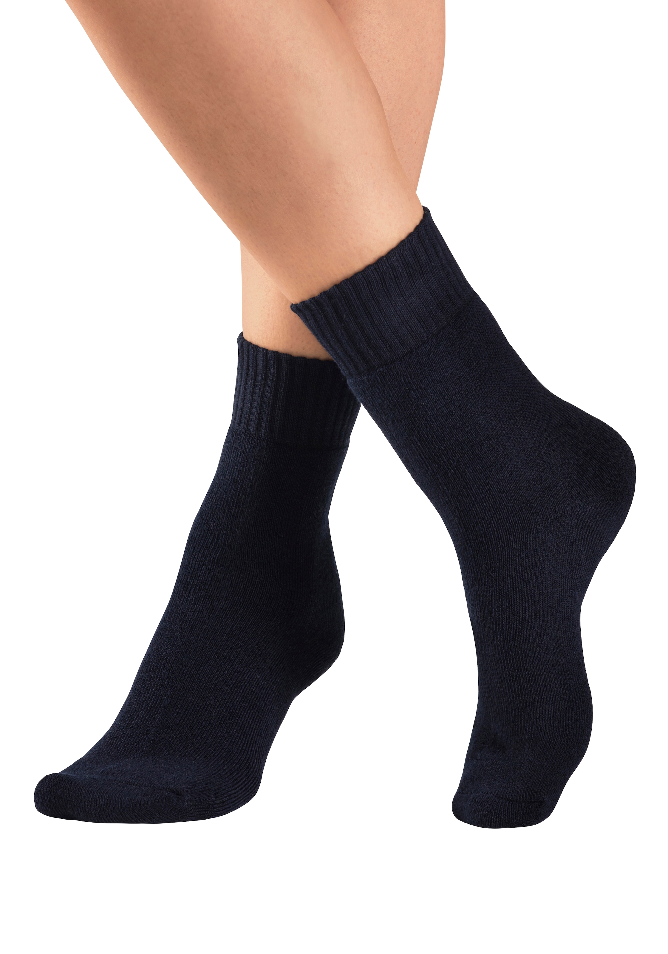 Lavana Basicsocken Packung, 5 Paar tlg. Thermosocken mit Vollfrottee