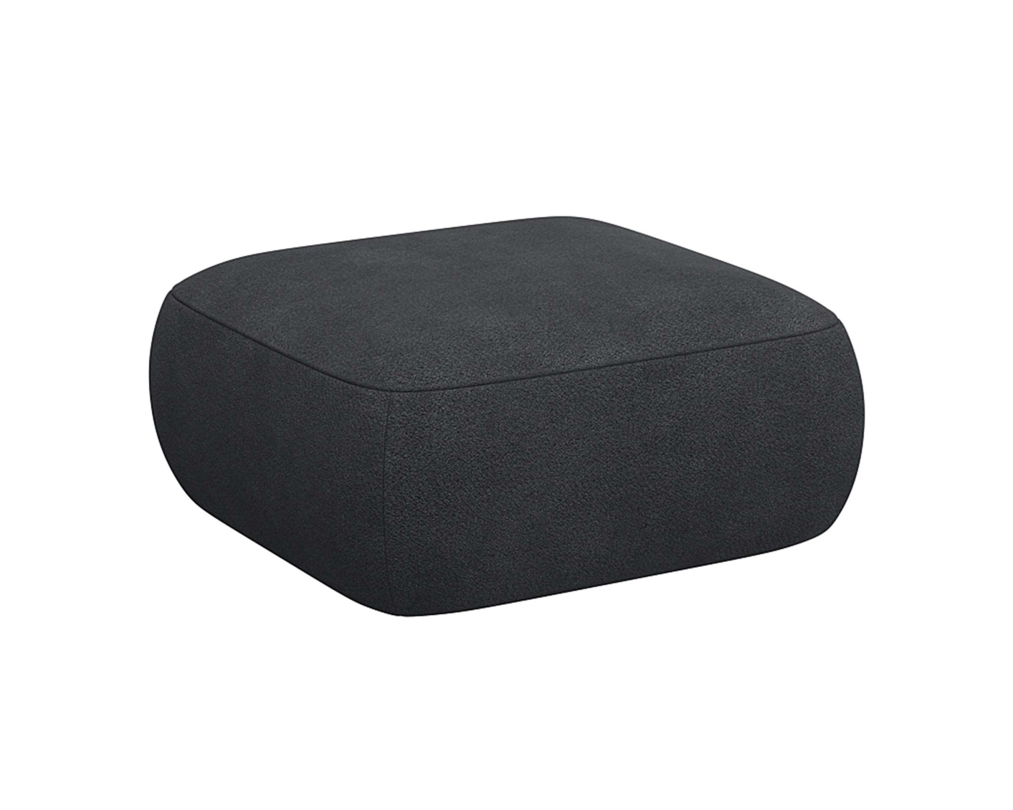 FLEXLUX Pouf "Torino, rund, bodennah, Sitzhocker, Polsterhocker" Modernes, günstig online kaufen