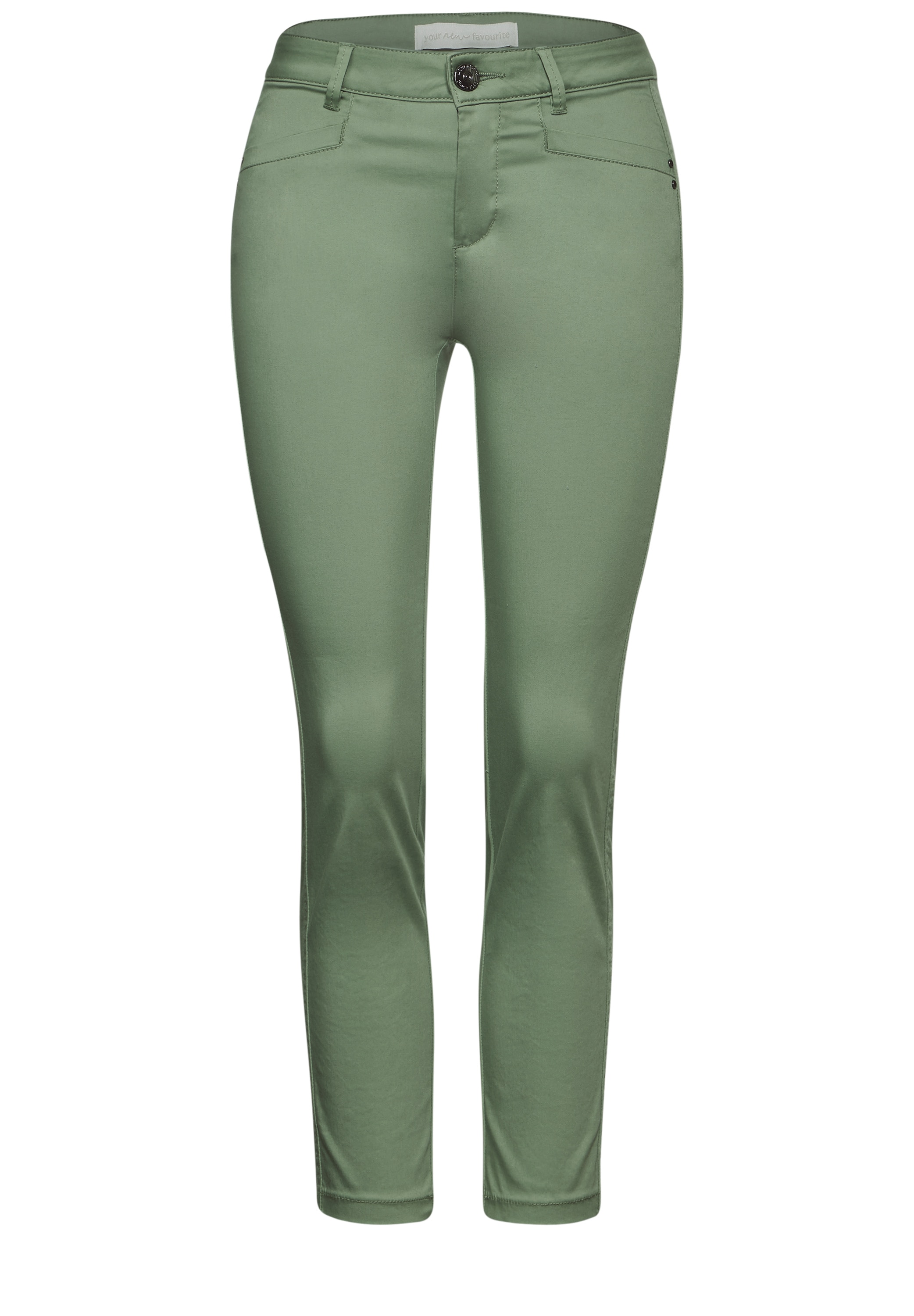 STREET ONE 7/8-Hose, aus Baumwolle mit Stretchanteil