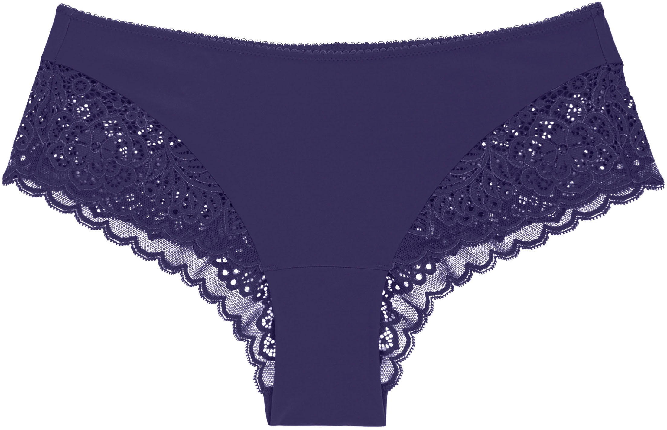 Triumph Hipster "Amourette Spotlight X", florale Spitzendetails, gewellte A günstig online kaufen