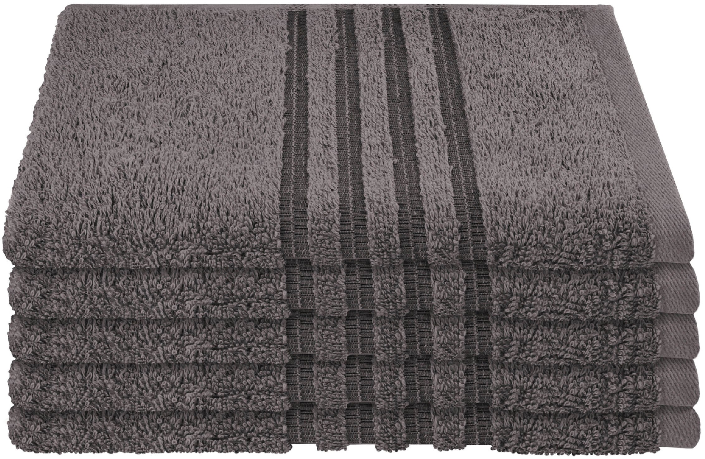 Schiesser Gästehandtücher "Milano aus 100% Baumwolle mit eleganter Bordüre günstig online kaufen