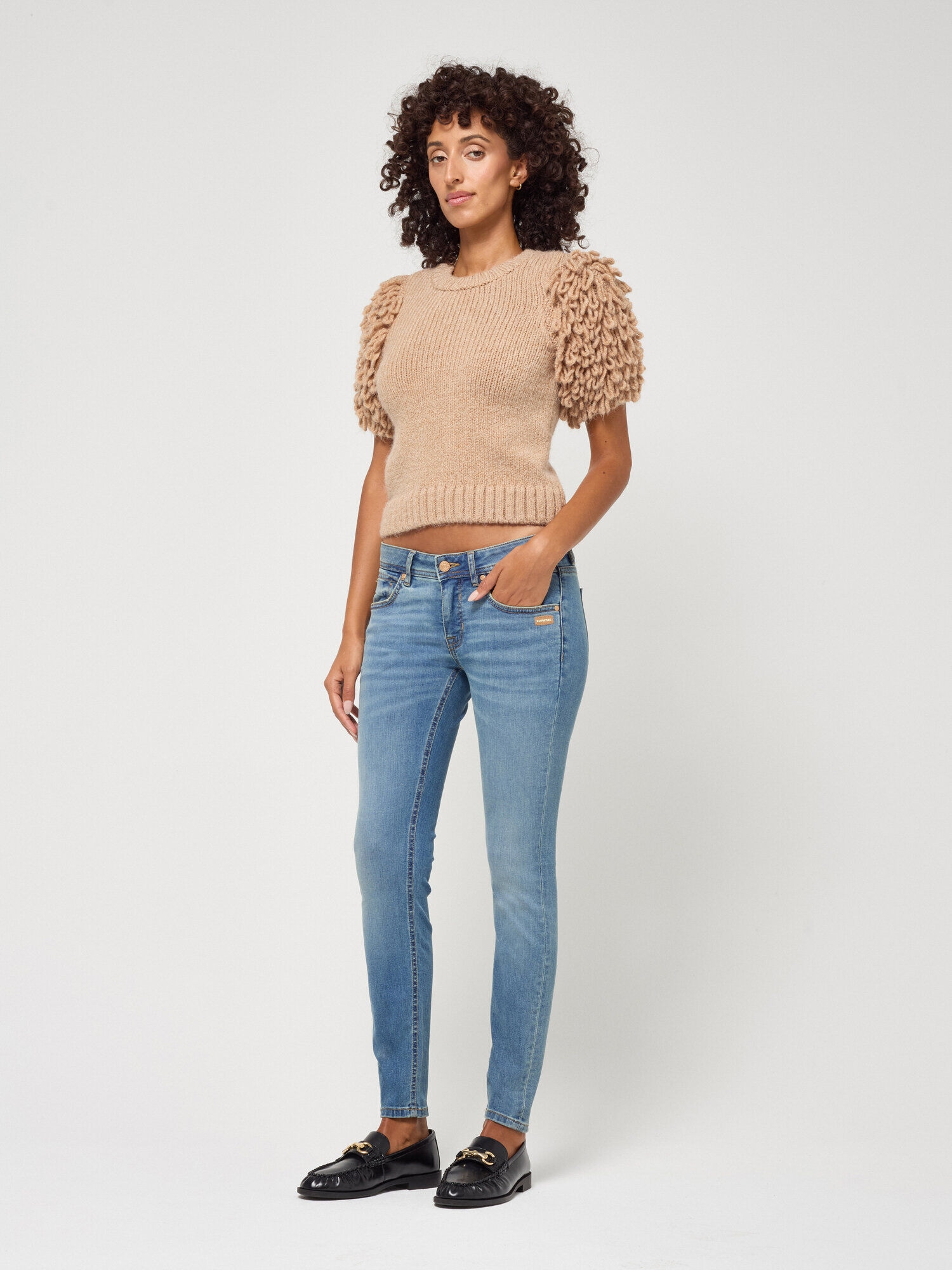 GANG 5-Pocket-Jeans »94FAITH CROPPED« im 5-Pocket-Style