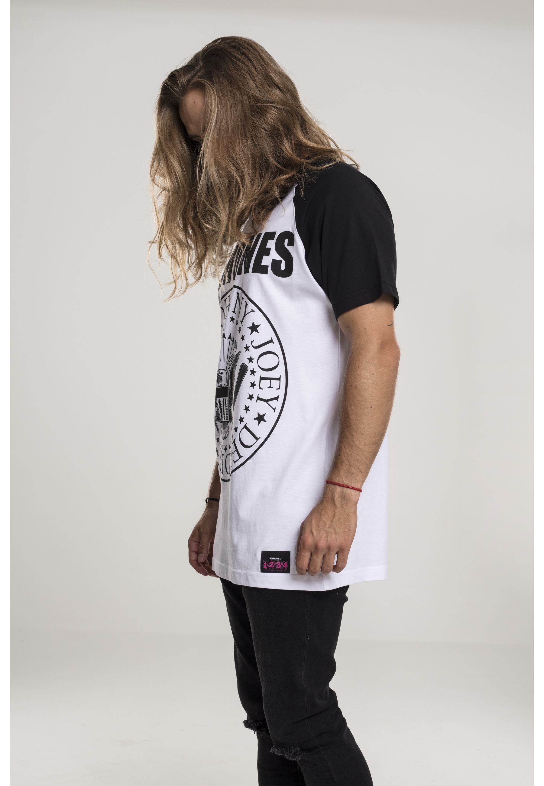 Merchcode T-Shirt »Merchcode Herren Ramones Circle Raglan Tee« 1 Stk.