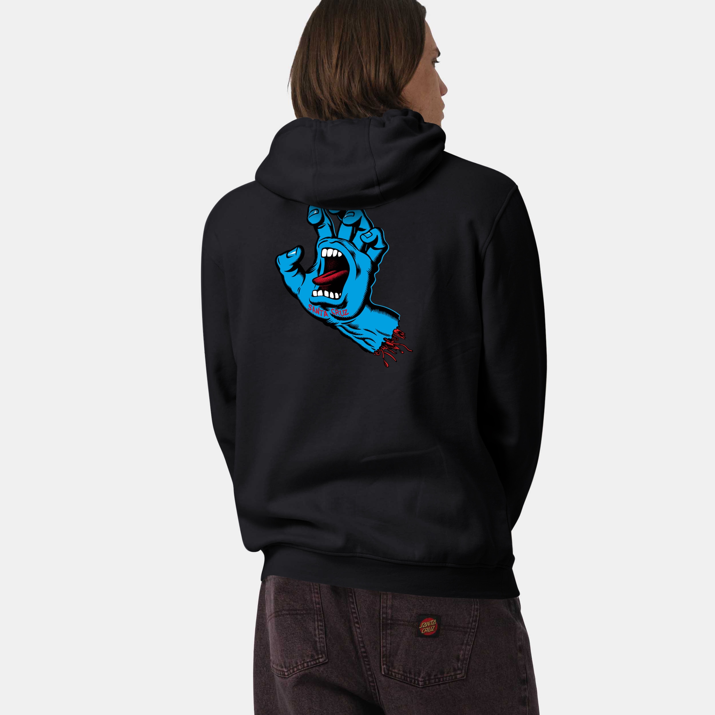 Santa Cruz Hoodie »SCREAMING HAND CHEST HOOD«
