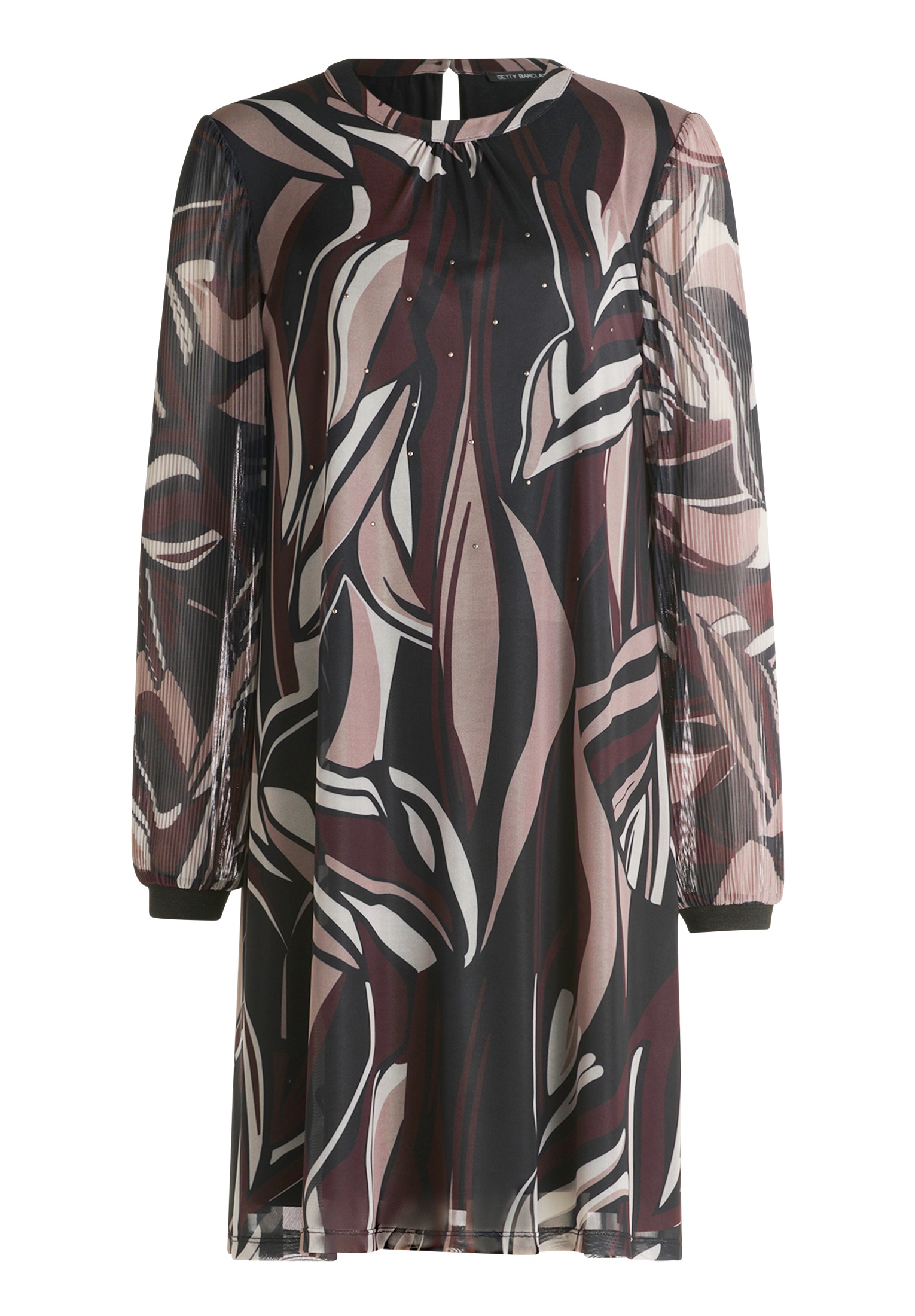 Betty Barclay Chiffonkleid »Damen langarm« Ohne Tasche