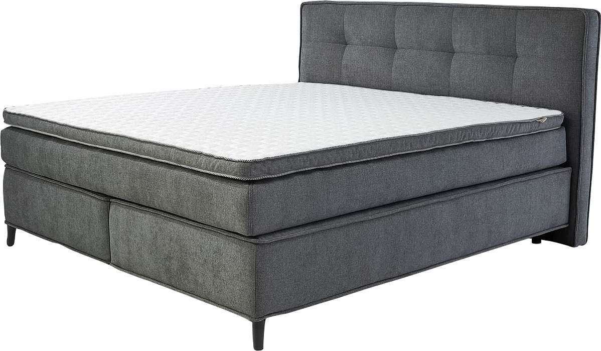 Jockenhöfer Gruppe Boxspringbett »Capello, 7-Zonen-TTFK-Matratze« KS-Topper, 160x200 cm oder 180x200 cm, verschiedene Härtegrade wählbar