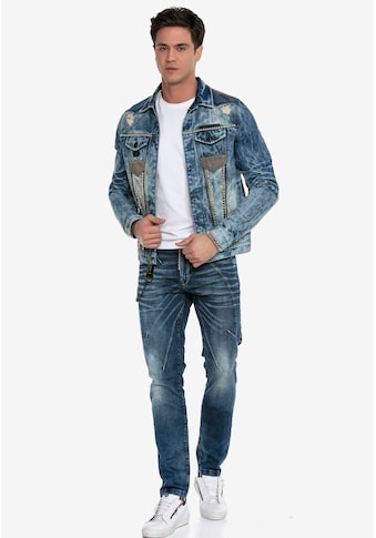 Cipo & Baxx Cipo & Baxx Jeansjacke su stylischen N...