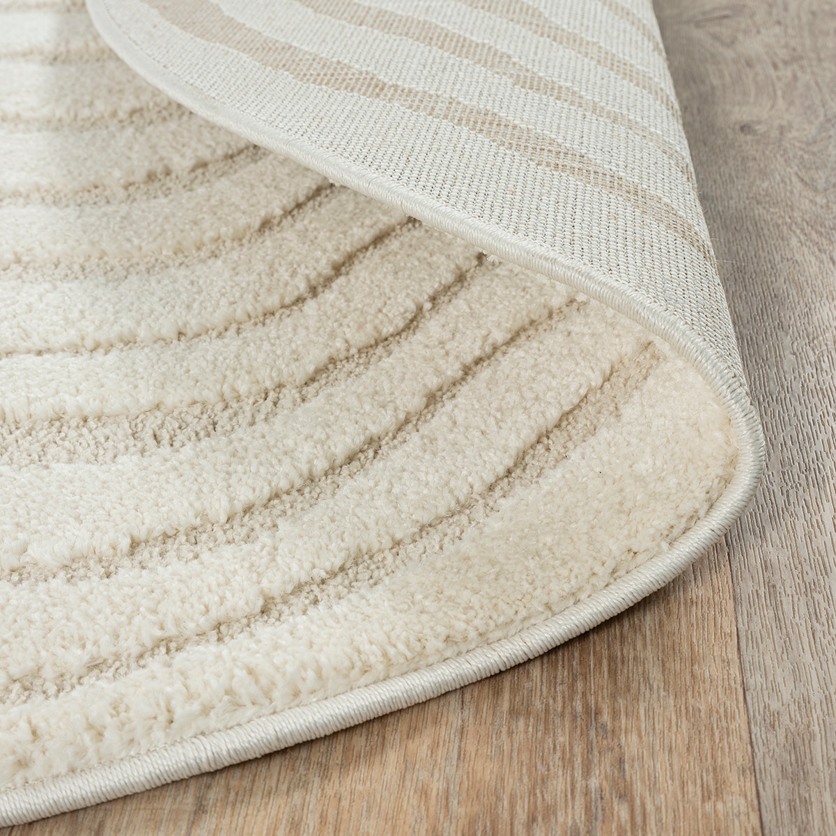the carpet Teppich »Everest«, rund, 14 mm Höhe, moderner Wohnzimmer Teppich hohe Flordichte