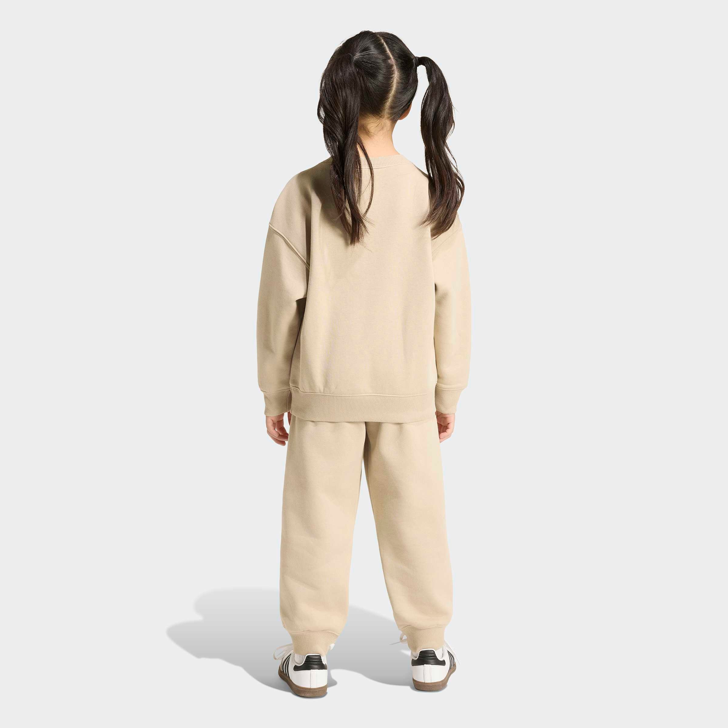 adidas Originals Trainingsanzug »CREW JOG SET« 2 für Kinder, zweiteiliges Set, aus Baumwolle