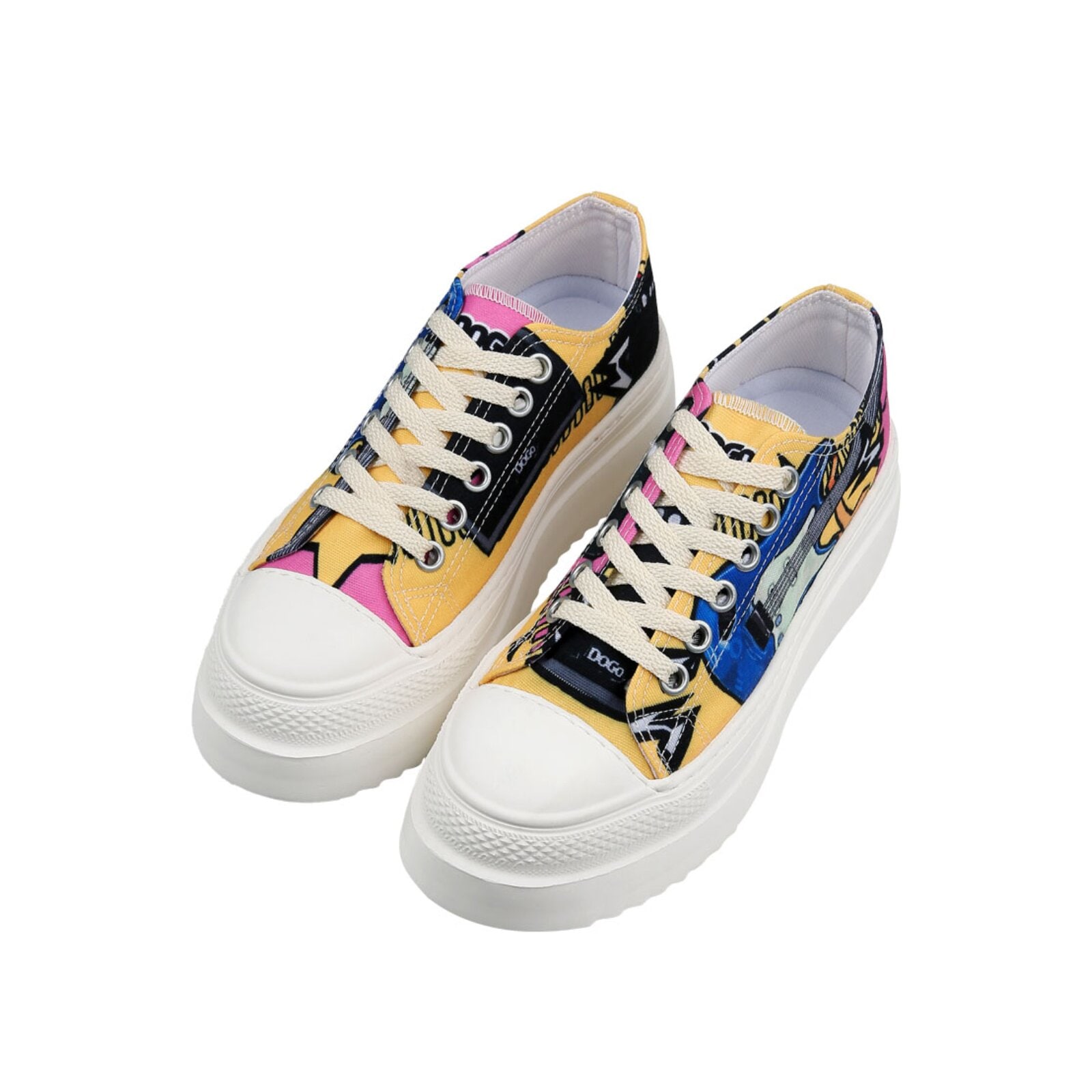 DOGO Sneaker »Freya Low-Top Sneaker Rock On Damen Sneaker«  Handgefertigt