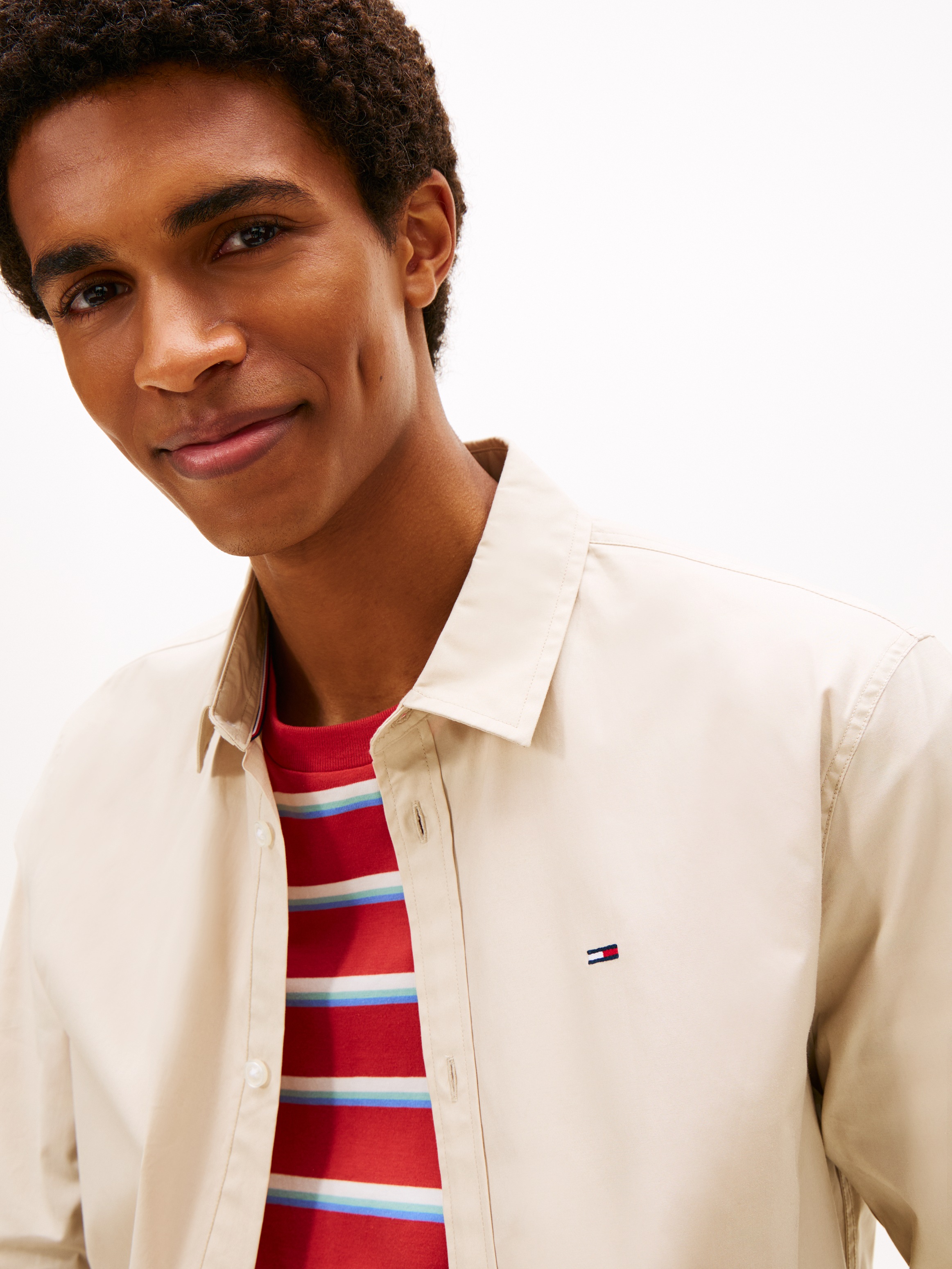 Tommy Jeans Langarmhemd "Sabim Stretch Hemd Shirt" Stretch Hemd, Premium, S günstig online kaufen