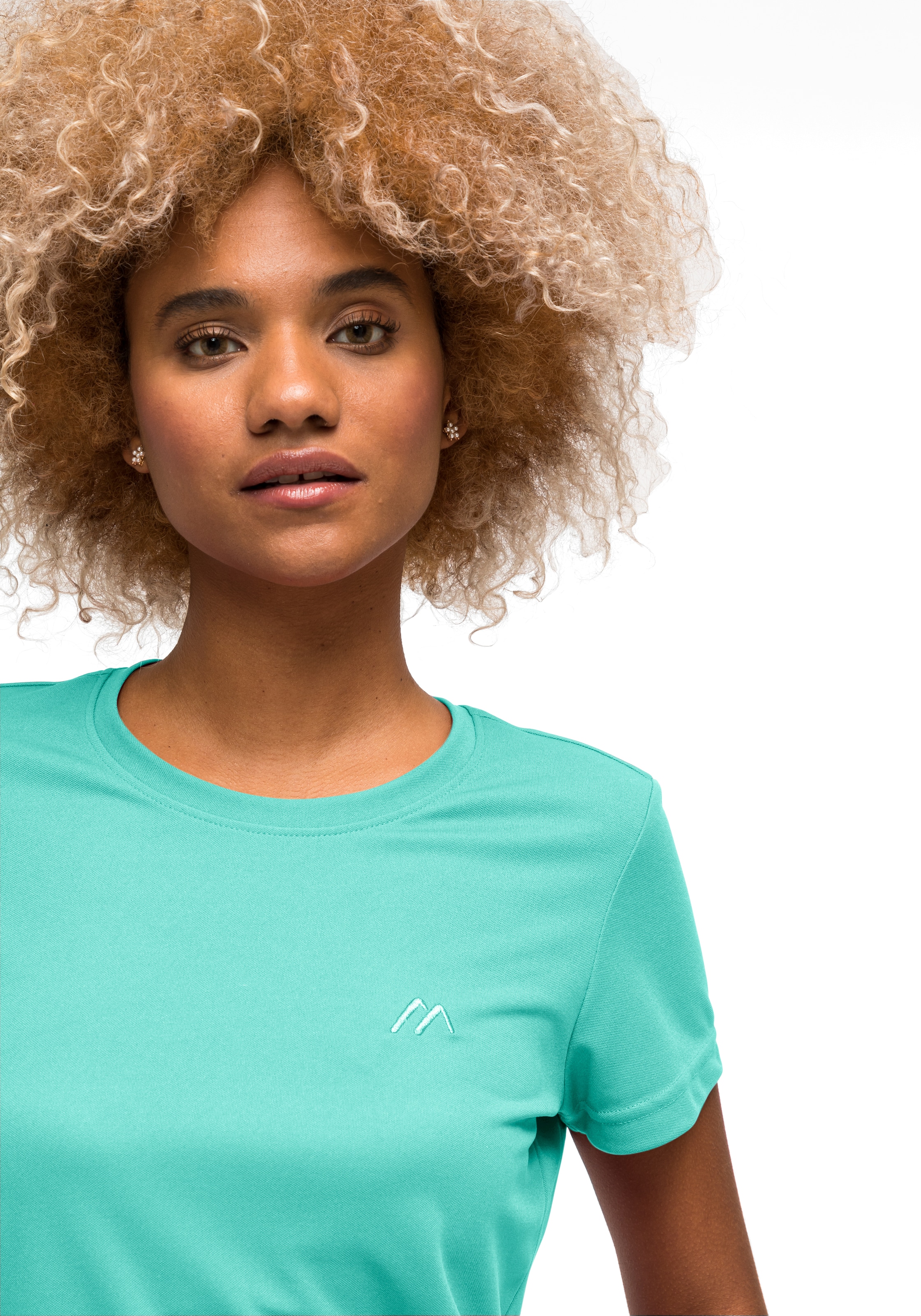 Maier Sports Funktionsshirt »Waltraud«, Damen T-Shirt, schnelltrocknendes Freizeitshirt, Regular Fit