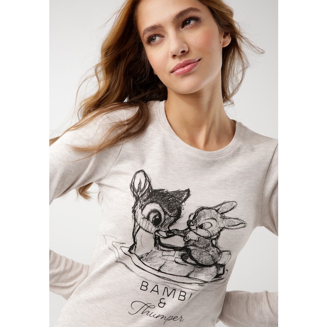 KangaROOS Langarmshirt »Bambi & Klopfer«, mit Motiv-Druck für bestellen |  BAUR