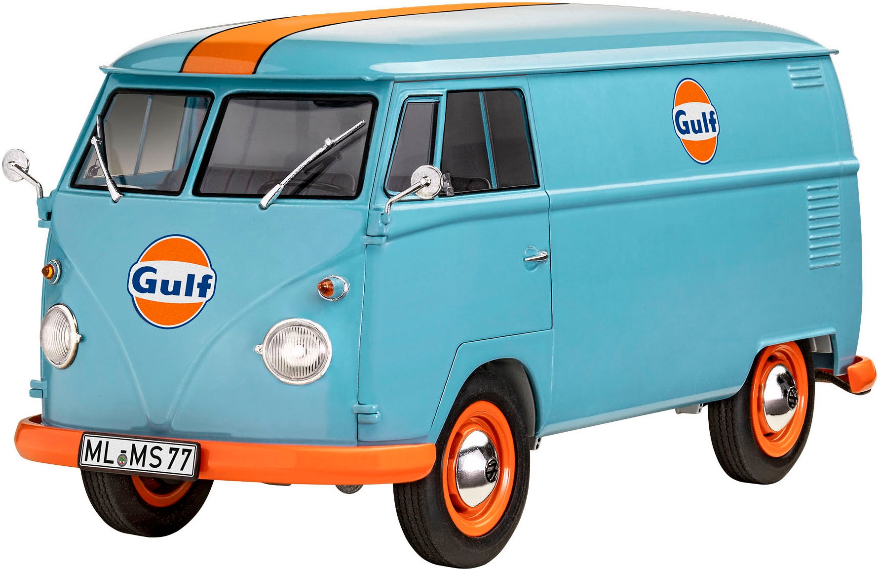 Revell® Modellbausatz »W T1 panel van (Gulf Decoration)«, Made in Europe