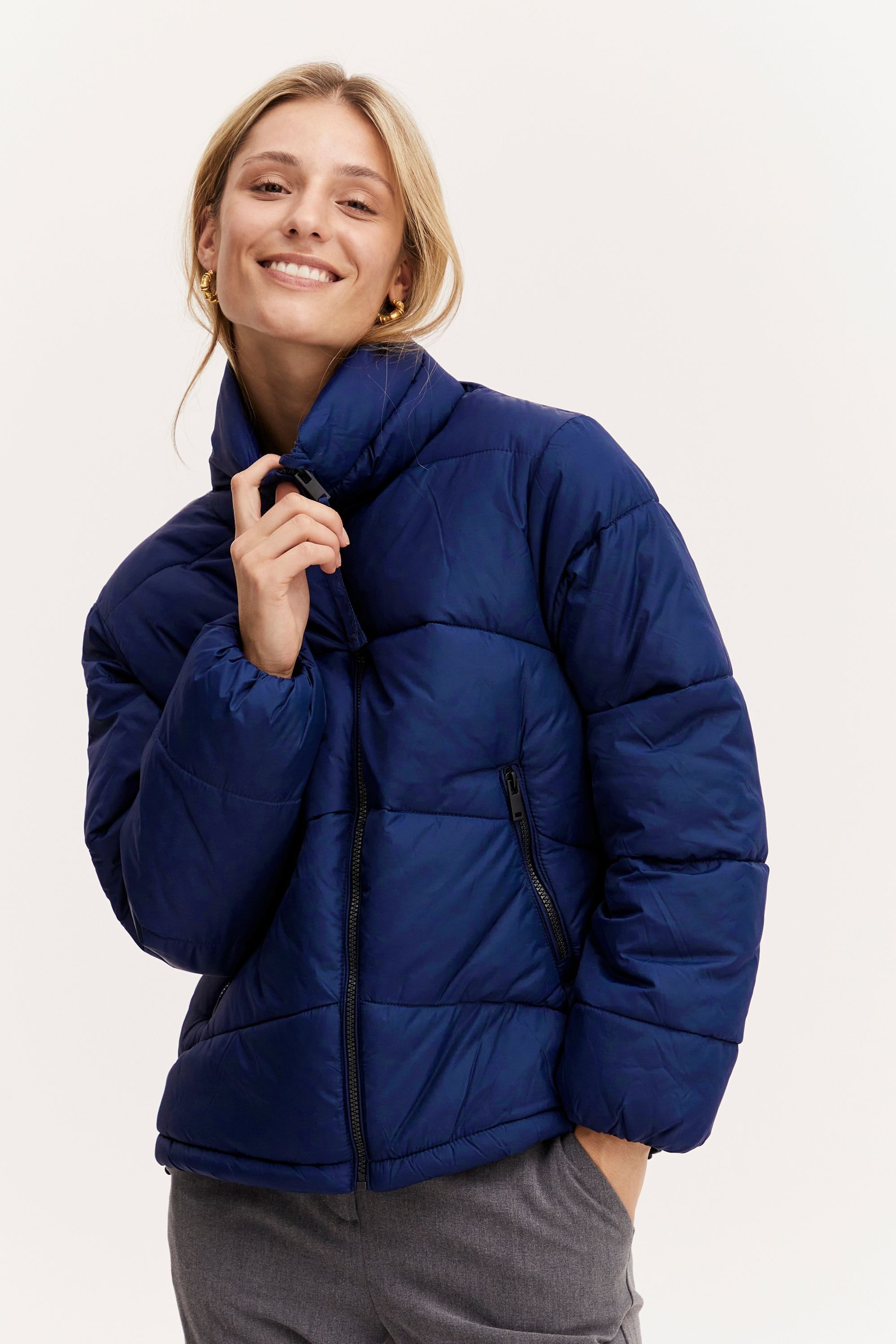 b.young Steppjacke »Steppjacke BYDomina«, ohne Kapuze