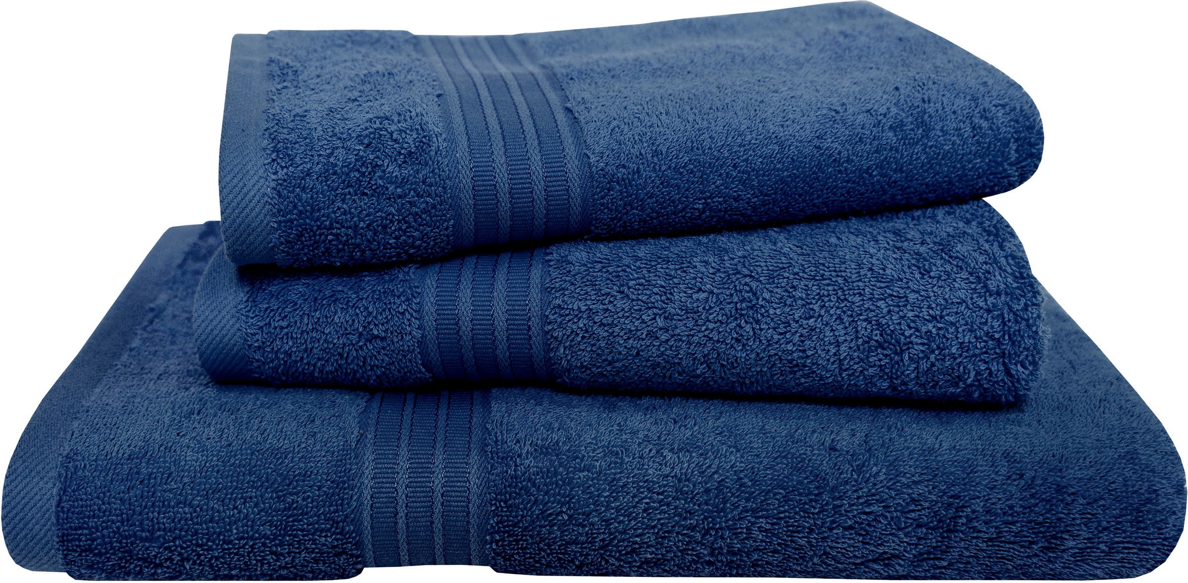 Dyckhoff Handtuch Set "Siena" Set 3 Stk. Frottier mit Bordüre; 2 Handtücher günstig online kaufen