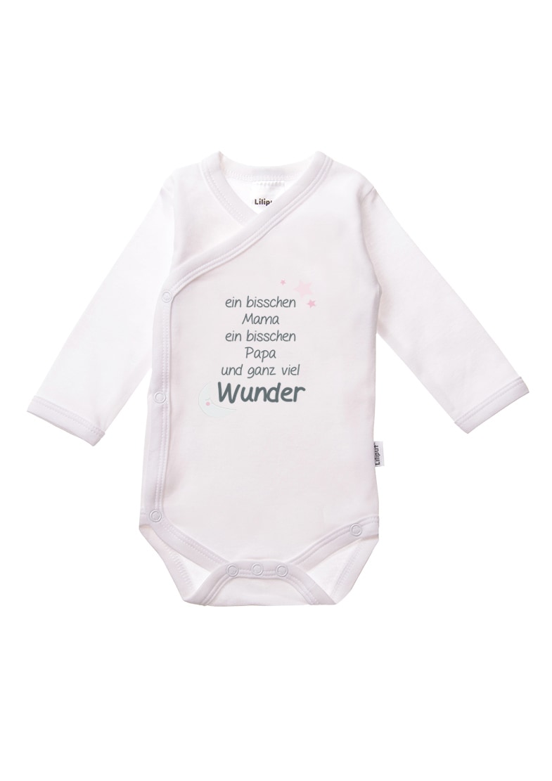 Liliput Wickelbody »Mummy + Daddy«, (2 tlg.), mit niedlichen Frontprints