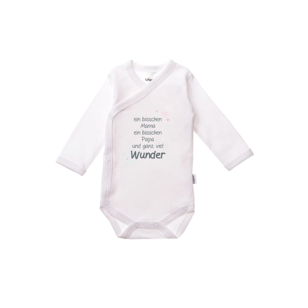 Liliput Wickelbody »Mummy + Daddy«, (2 tlg.), mit niedlichen Frontprints