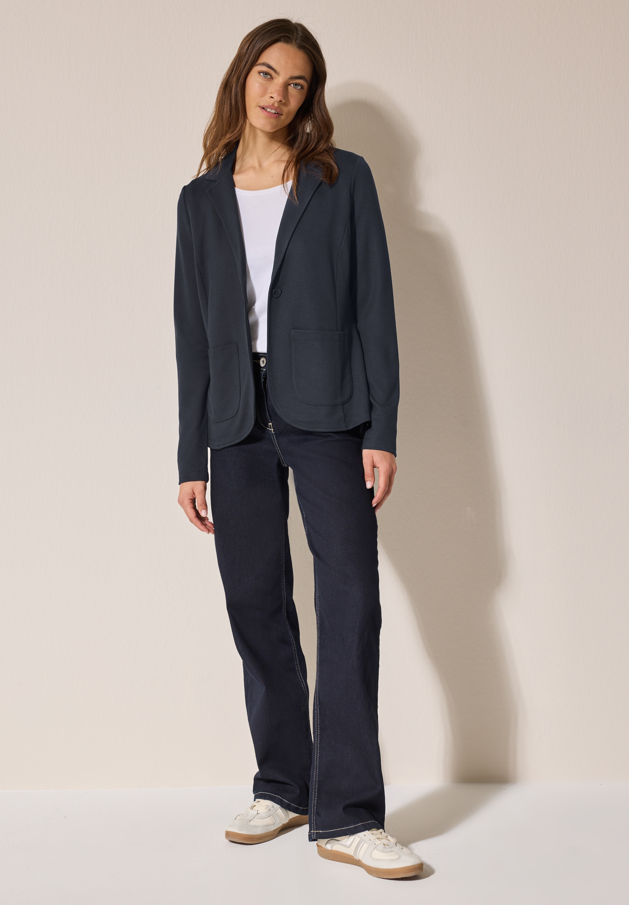 Cecil Kurzblazer, aus softem Materialmix
