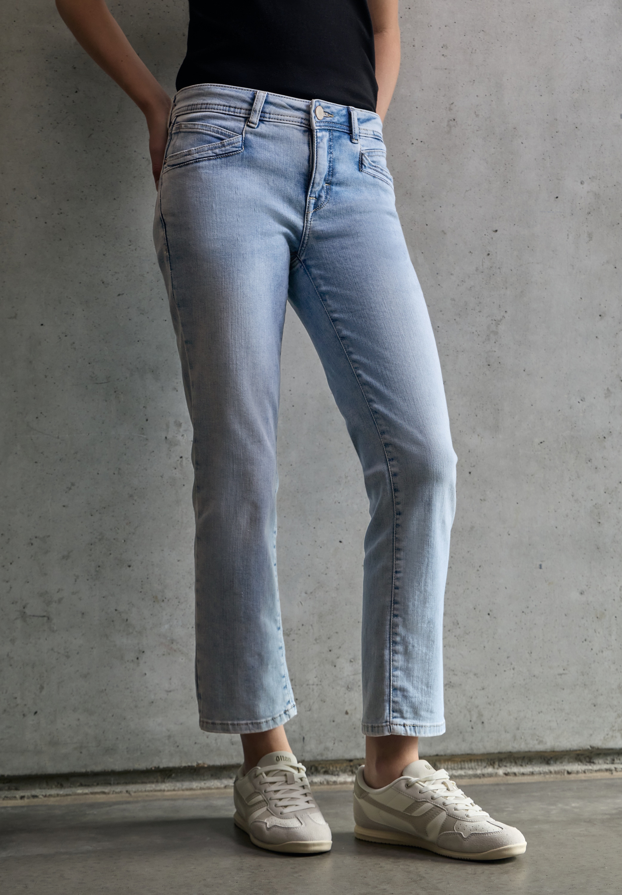 STREET ONE STUDIO Slim-fit-Jeans Middle Waist