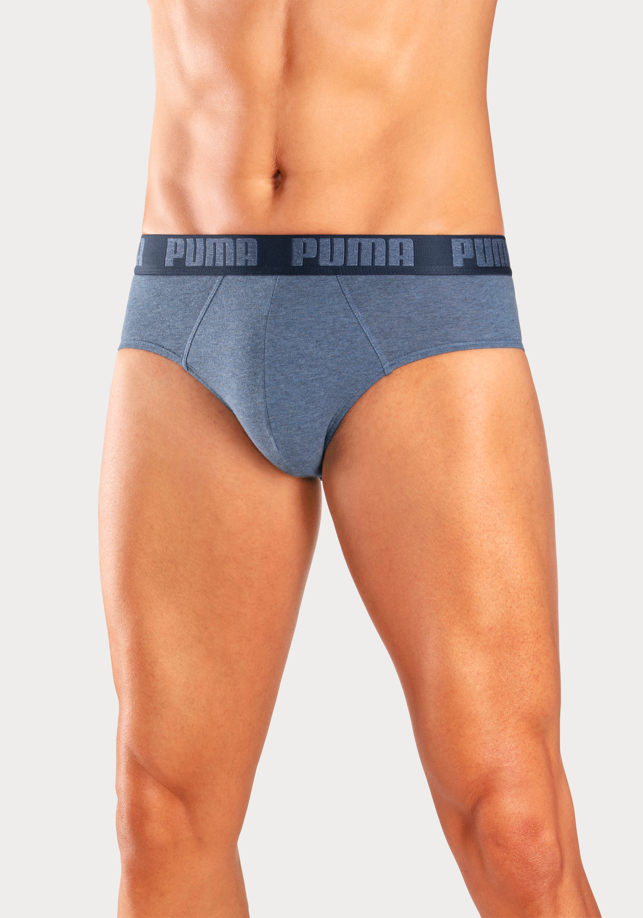 PUMA Slip, (Packung, 2 St.), Logo Webbund