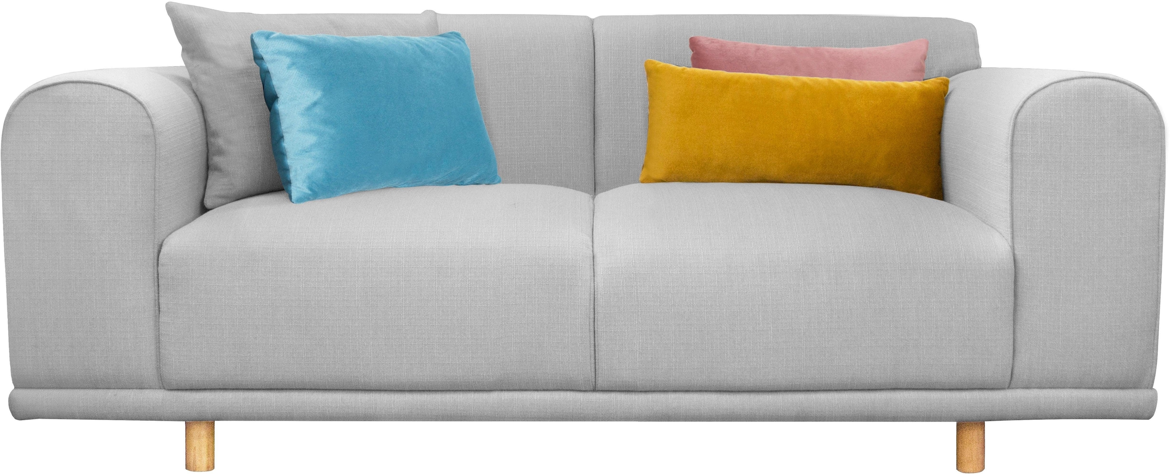 andas 2-Sitzer »Maroon«, in skandinavischem Design, mit losen Kissen