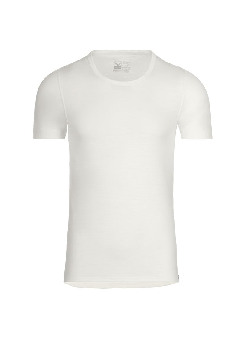 Trigema Kurzarmshirt "TRIGEMA T-Shirt aus Merinowolle"