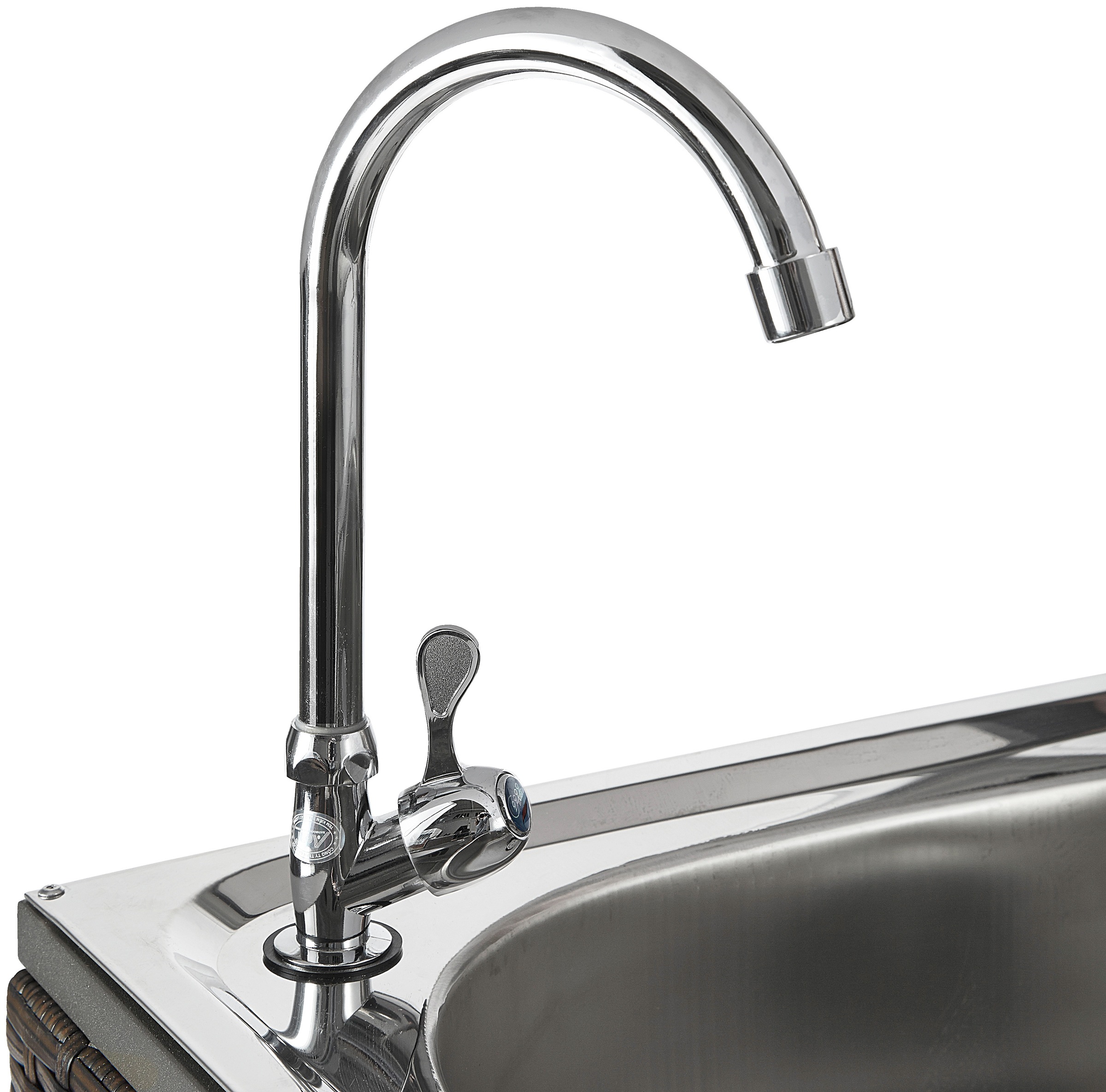 HANSE GARTENLAND Pflanztisch, mit Edelstahlspüle und Wasserhahn, BxTxH: 90x46x91 cm