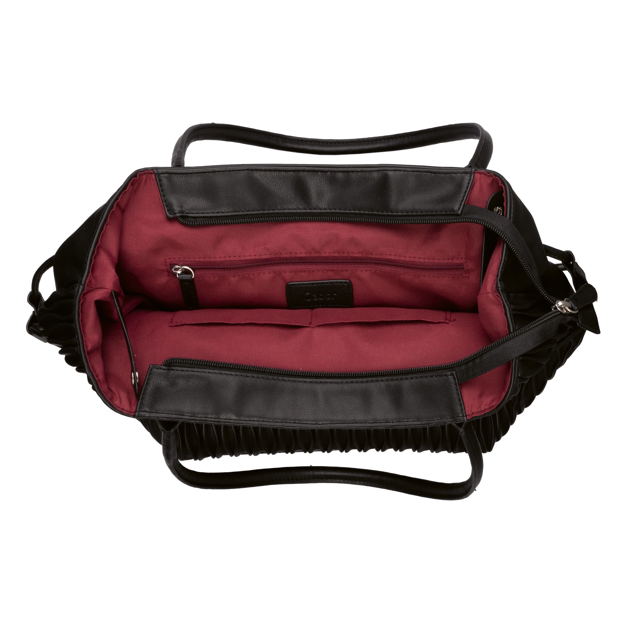 Gabor Shopper »Granada wave«, aus weichem Kunstleder gesmokt in Wellenoptik