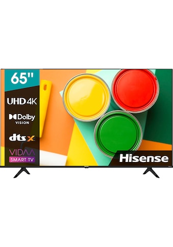 Hisense LED-Fernseher »65A6FG«, 164 cm/65 Zoll, 4K Ultra HD, Smart-TV, Triple Tuner... kaufen