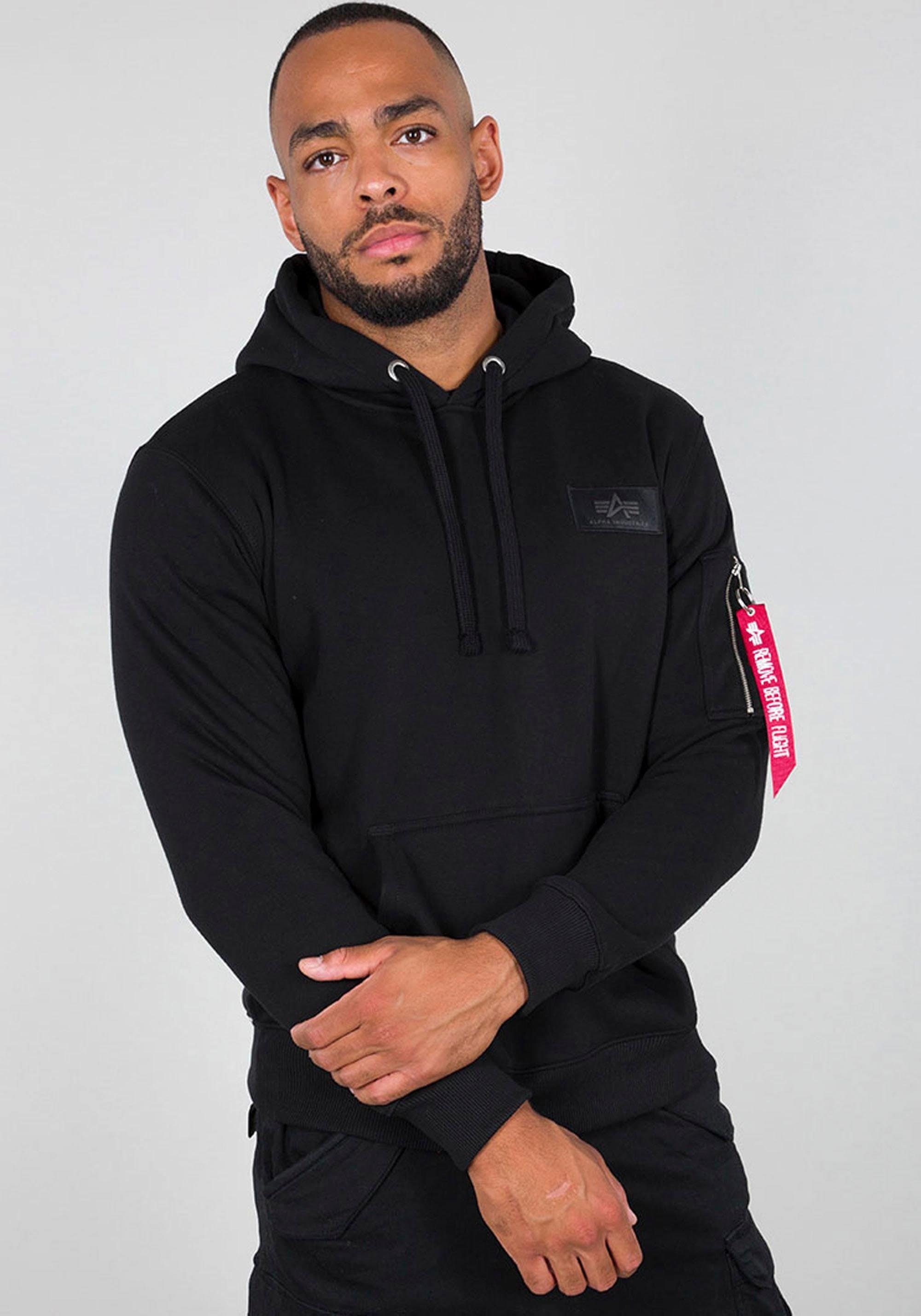 Alpha Industries Kapuzensweatshirt "BACK PRINT HOODY", Baumwollmischung, re günstig online kaufen