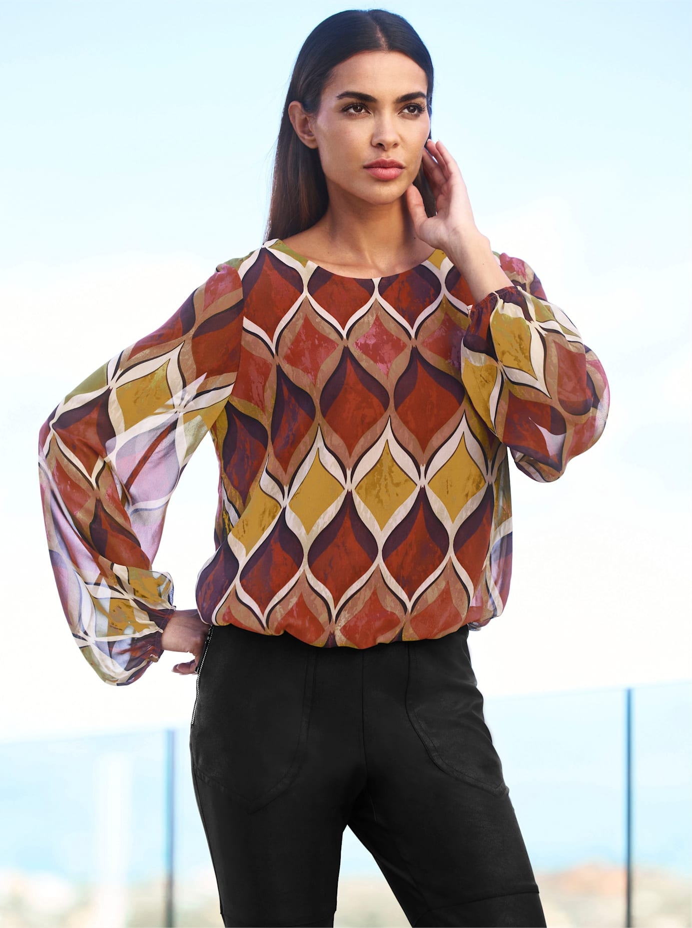 heine Druckbluse günstig online kaufen