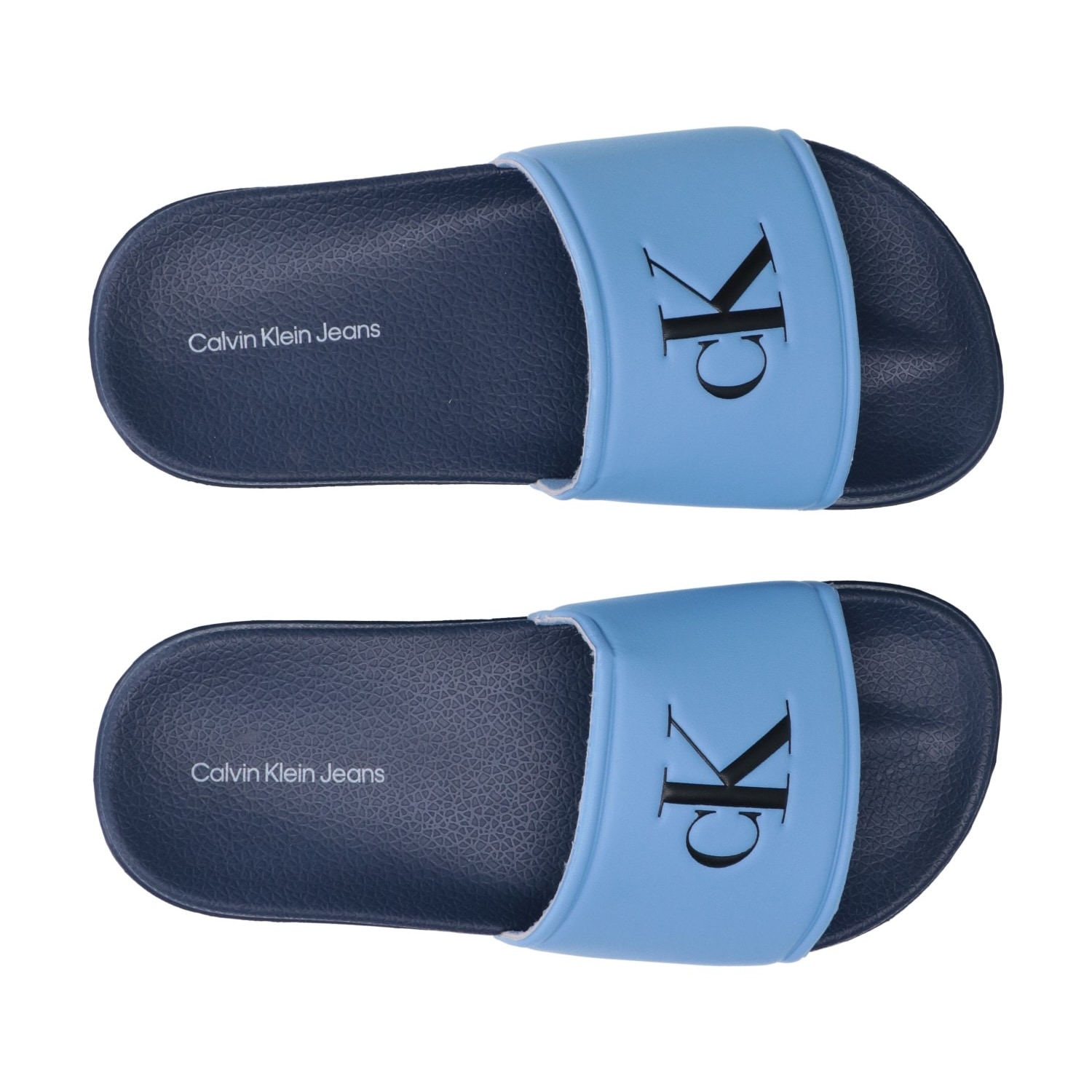 Calvin Klein Jeans Badepantolette, Pool Slides, Wassersandale, Strandschuh mit Logo verziert