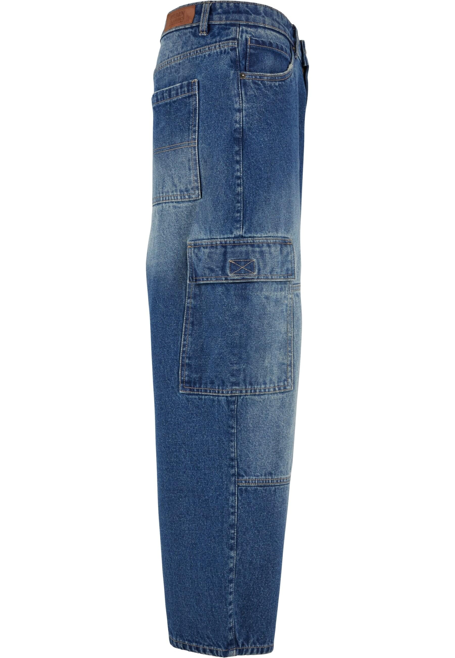 URBAN CLASSICS Bequeme Jeans »Urban Classics Tapered Heavy Ounce Baggy Cargo Jeans«