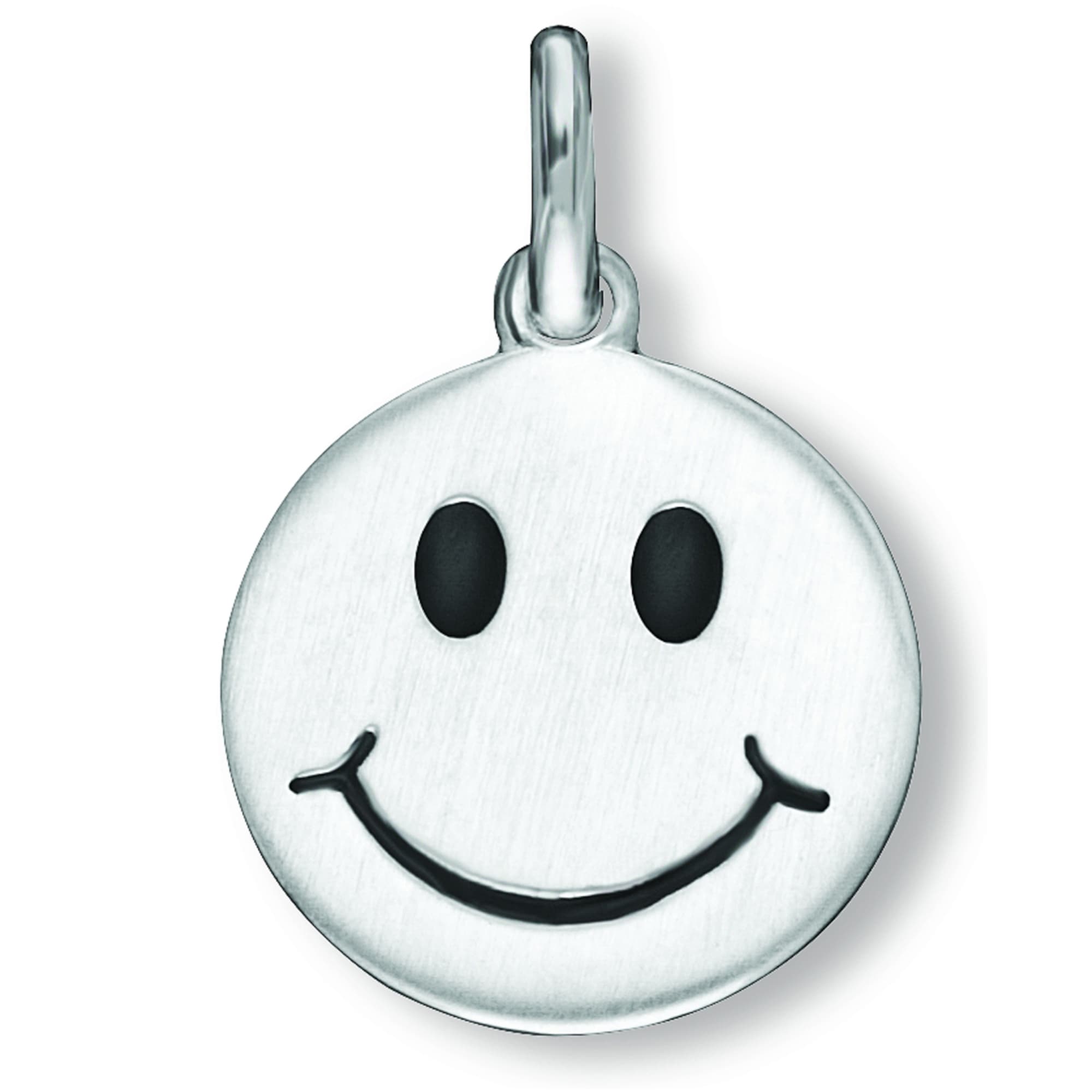 ONE ELEMENT Kettenanhänger »Smiley Anhänger aus 925 Silber Ø 12,5 mm«, Damen  Silber Schmuck Smiley online kaufen | BAUR