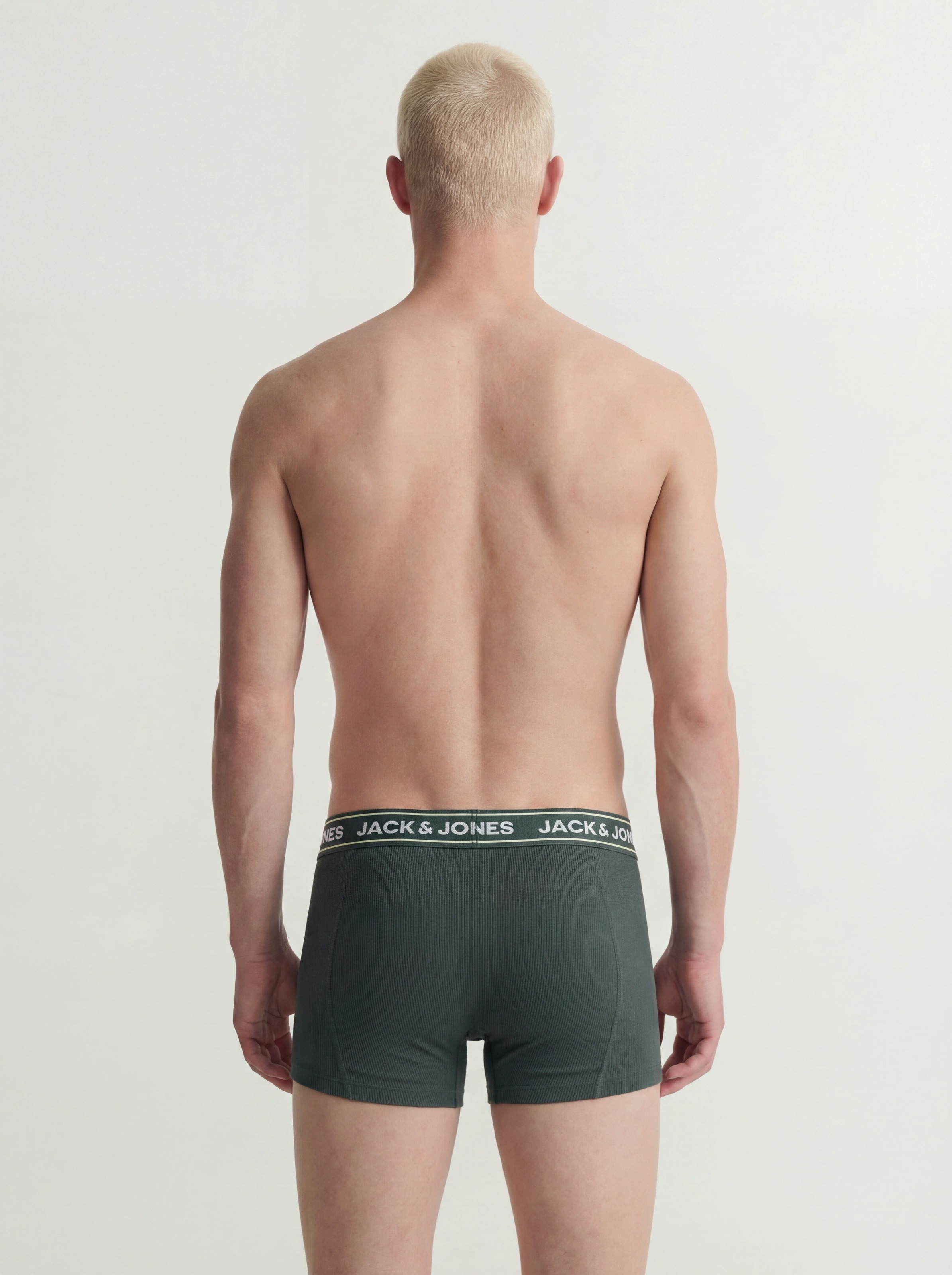 Jack & Jones Trunk »JACMAX SOLID TRUNKS 5 PACK BTW« Packung, 5 Stk. Baumwollmischung