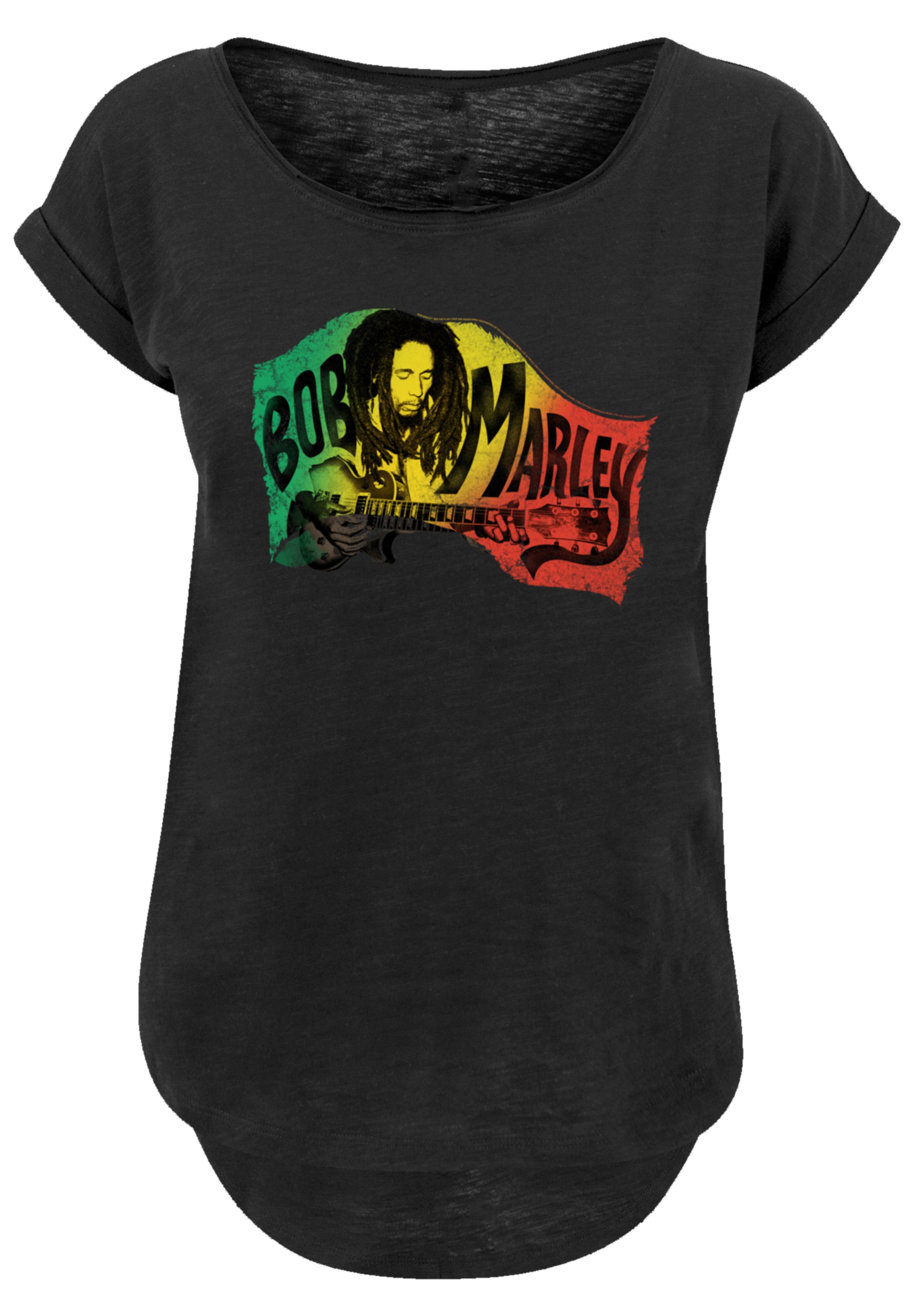 F4NT4STIC T-Shirt »Bob Marley Chords Reggae Music by Rock Off«, Premium Qualität, Musik