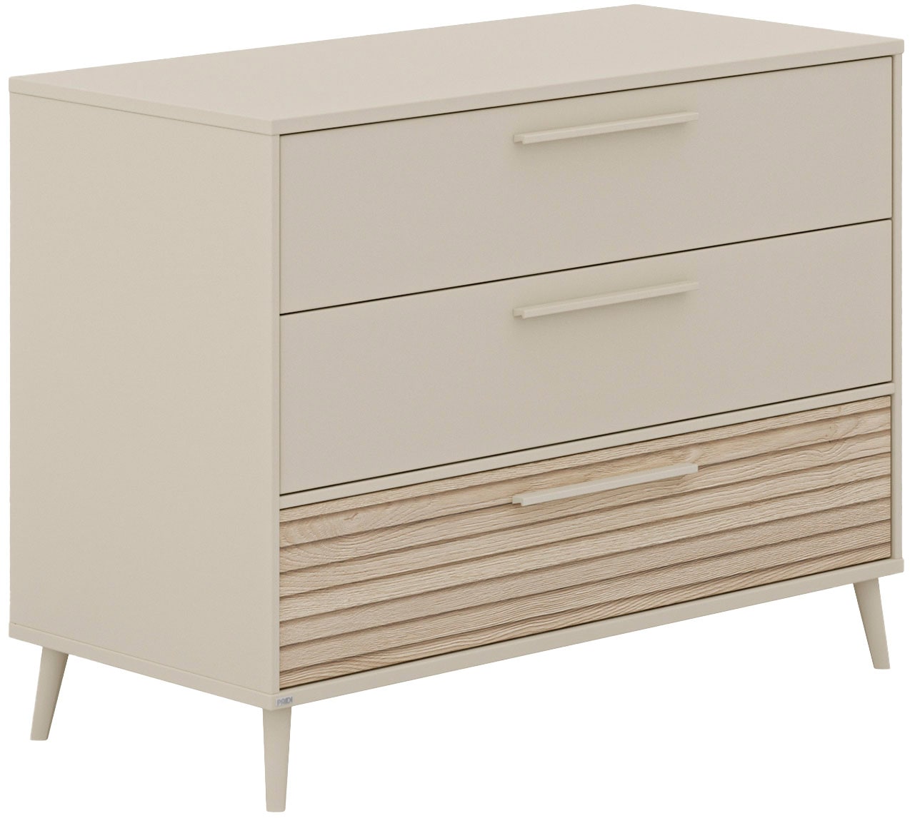 PAIDI Wickelkommode "EEFJE Kommode in modernem Design, Cashmere-Beige mit G günstig online kaufen