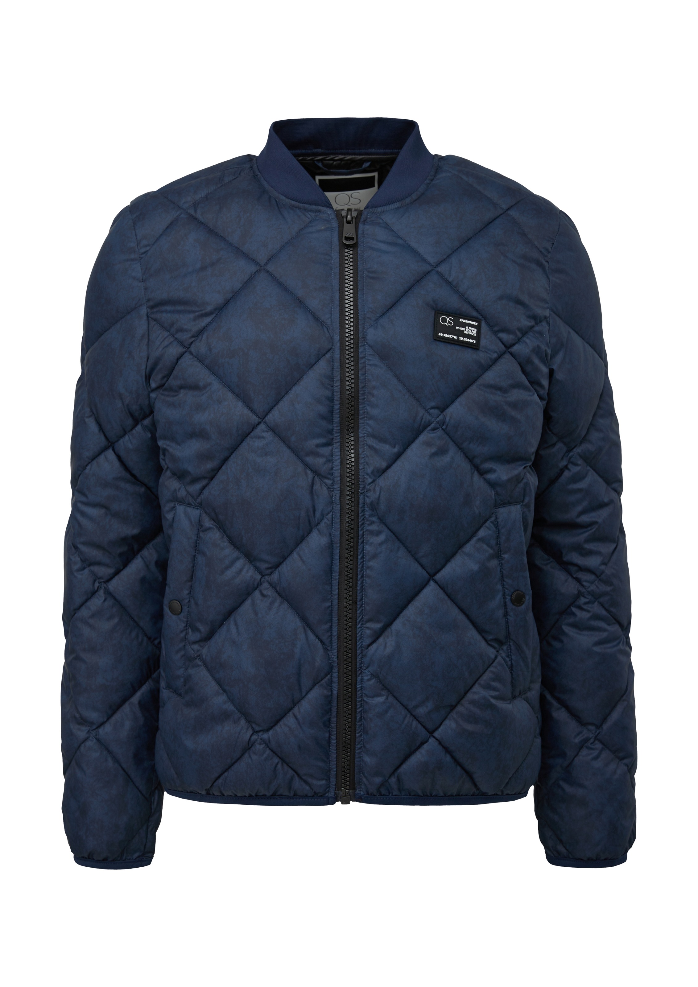 QS Blouson, mit Label-Badge auf der Brust
