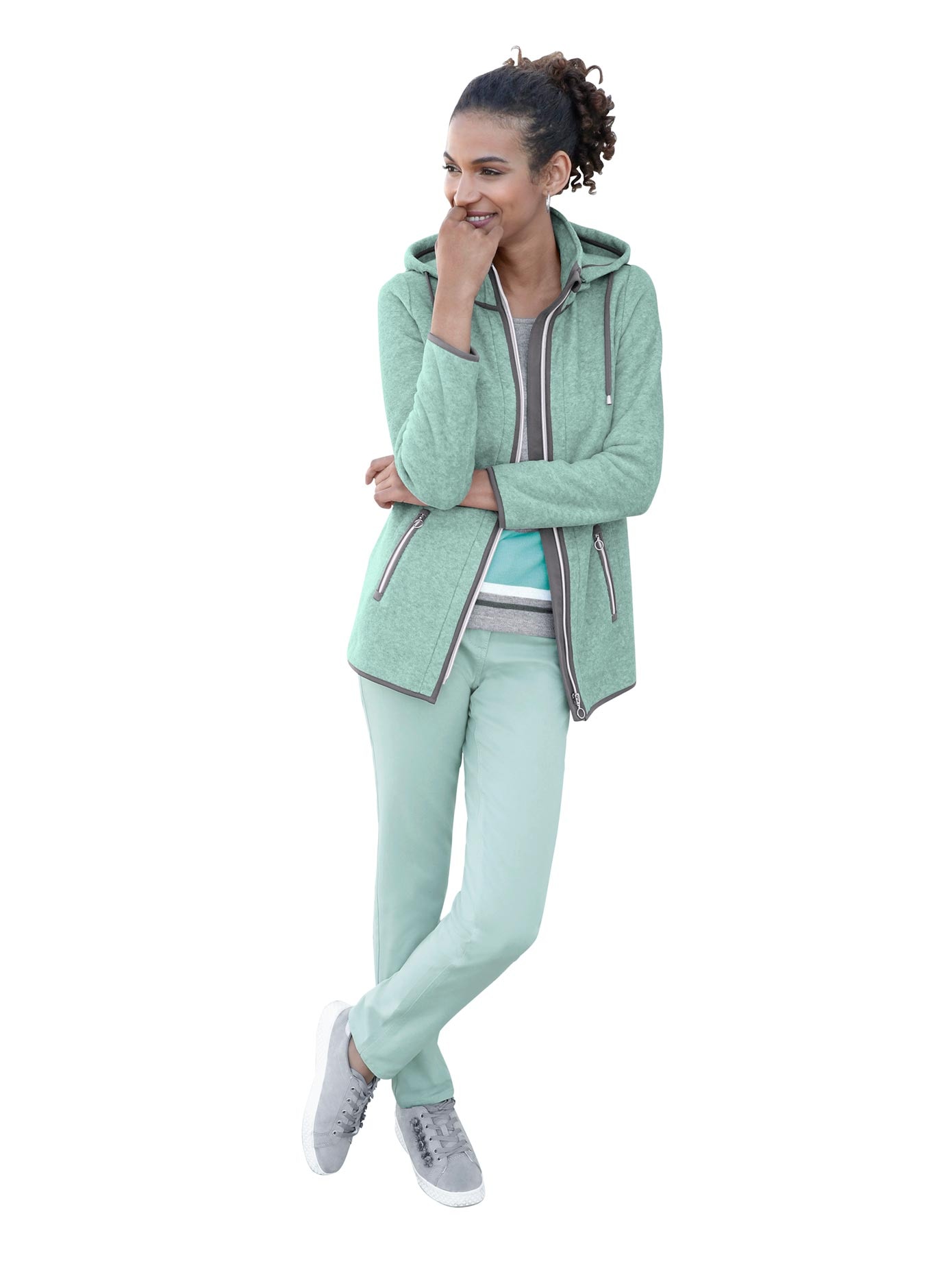 Casual Looks Fleecejacke