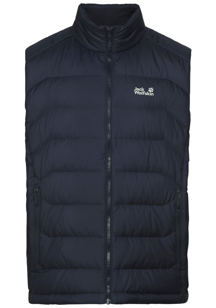 Jack Wolfskin Daunenweste »WILD PASS DOWN VEST M RDS« Daunenweste, warm, wind- und wasserabweisend
